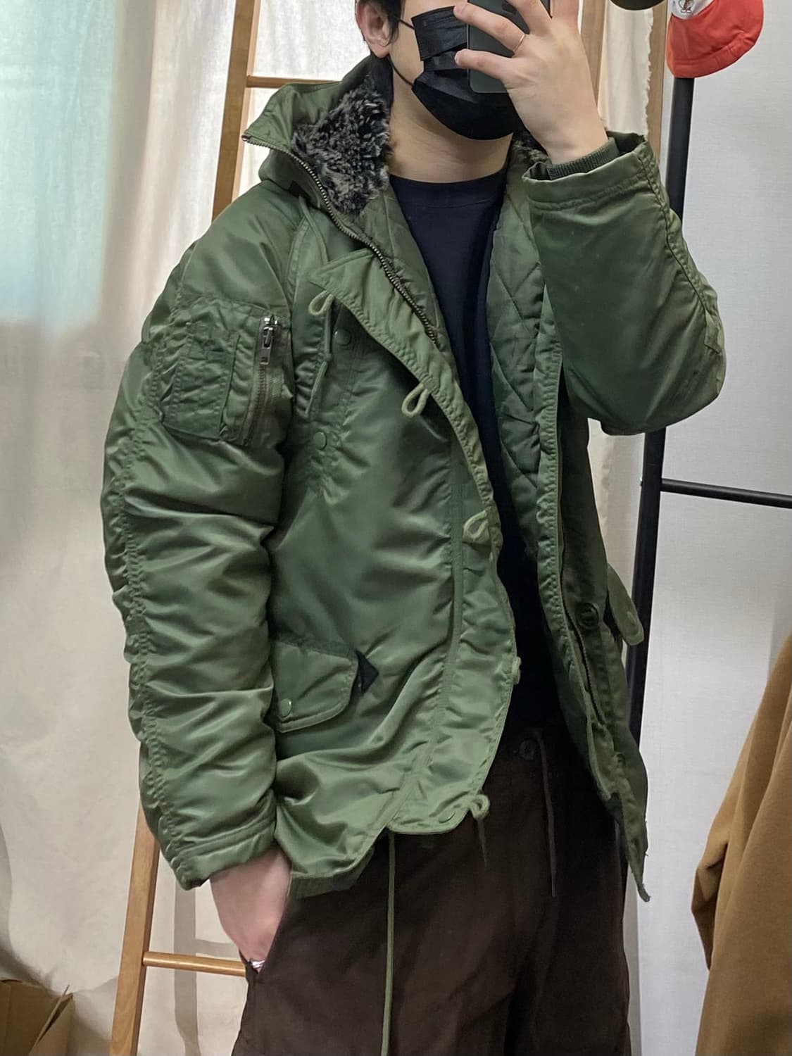 [M] Back Number 백넘버 N3B 밀리터리 파카 상품이미지9