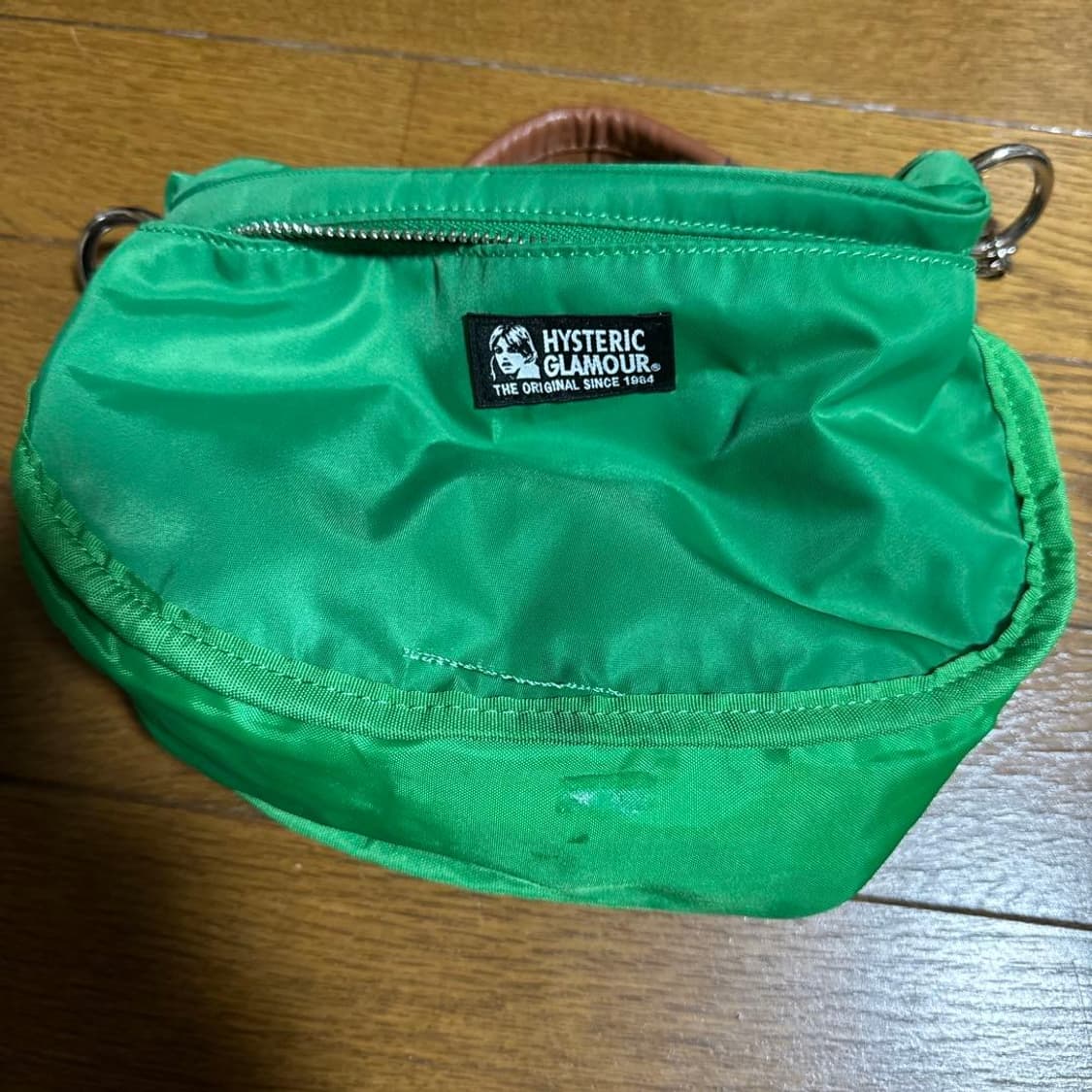 히스테릭 글래머 HYS 로고 나일론 체인 숄더백 상품이미지6