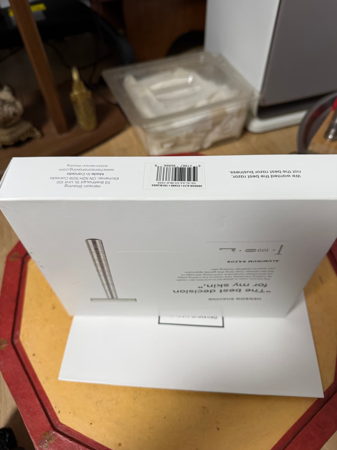 헨슨 쉐이빙 알루미늄 면도기 새 제품 상품이미지5