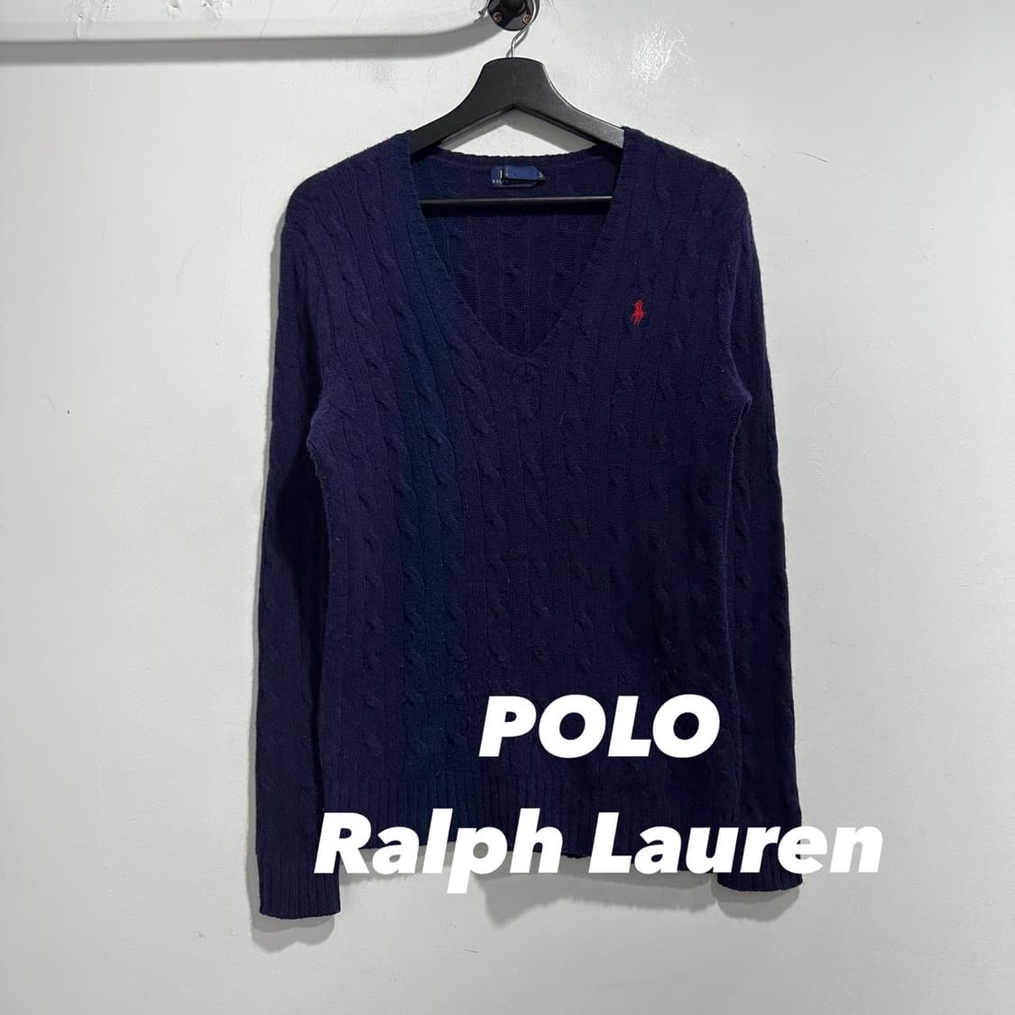 폴로 랄프로렌 브이넥니트 상품이미지1