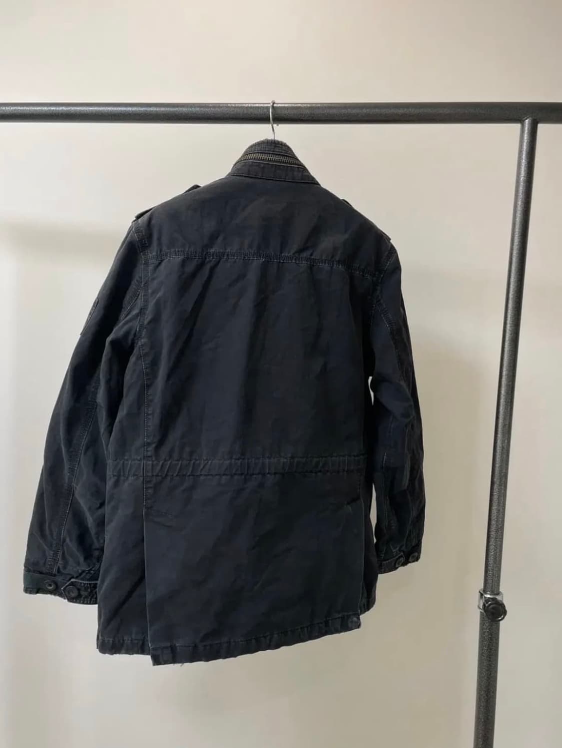 Gap 갭 플라이어 알파인 빈티지워싱 야상 필드 자켓 블랙 상품이미지5
