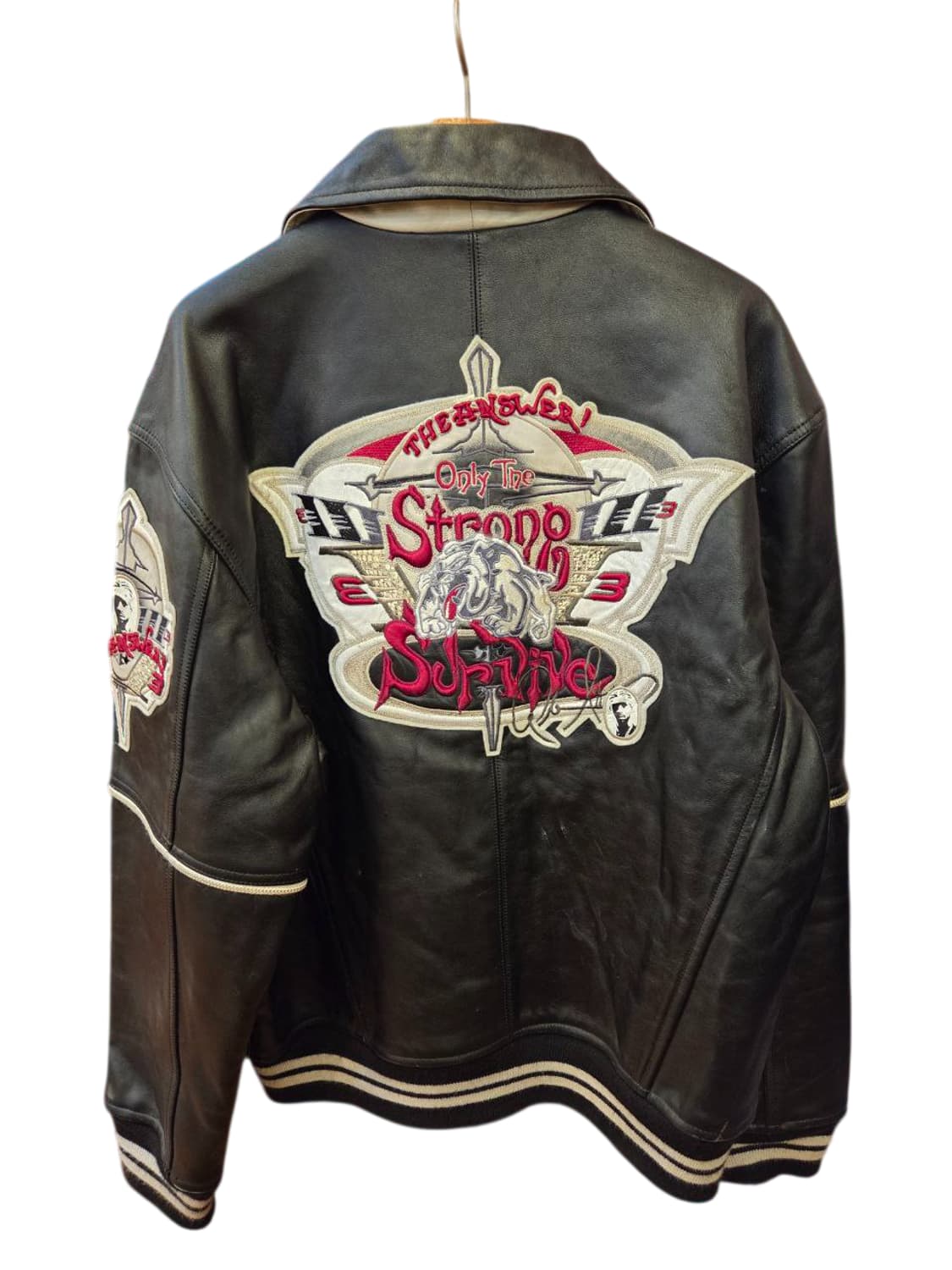  리복 가죽 바시티 자켓 상품이미지2