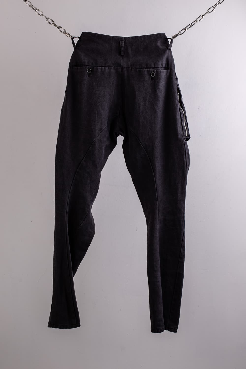 BAJRA ASYMMETRIC RAMIE JODHPUR PANTS 상품이미지8
