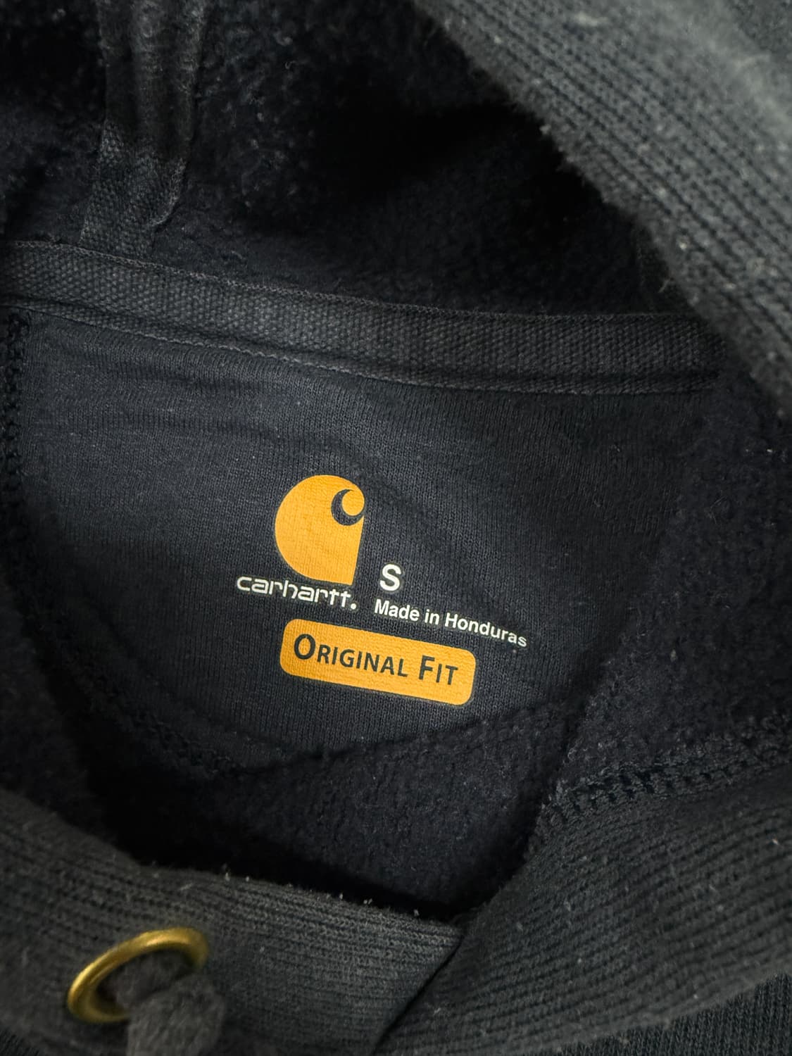 칼하트 네이비 후드 상품이미지3