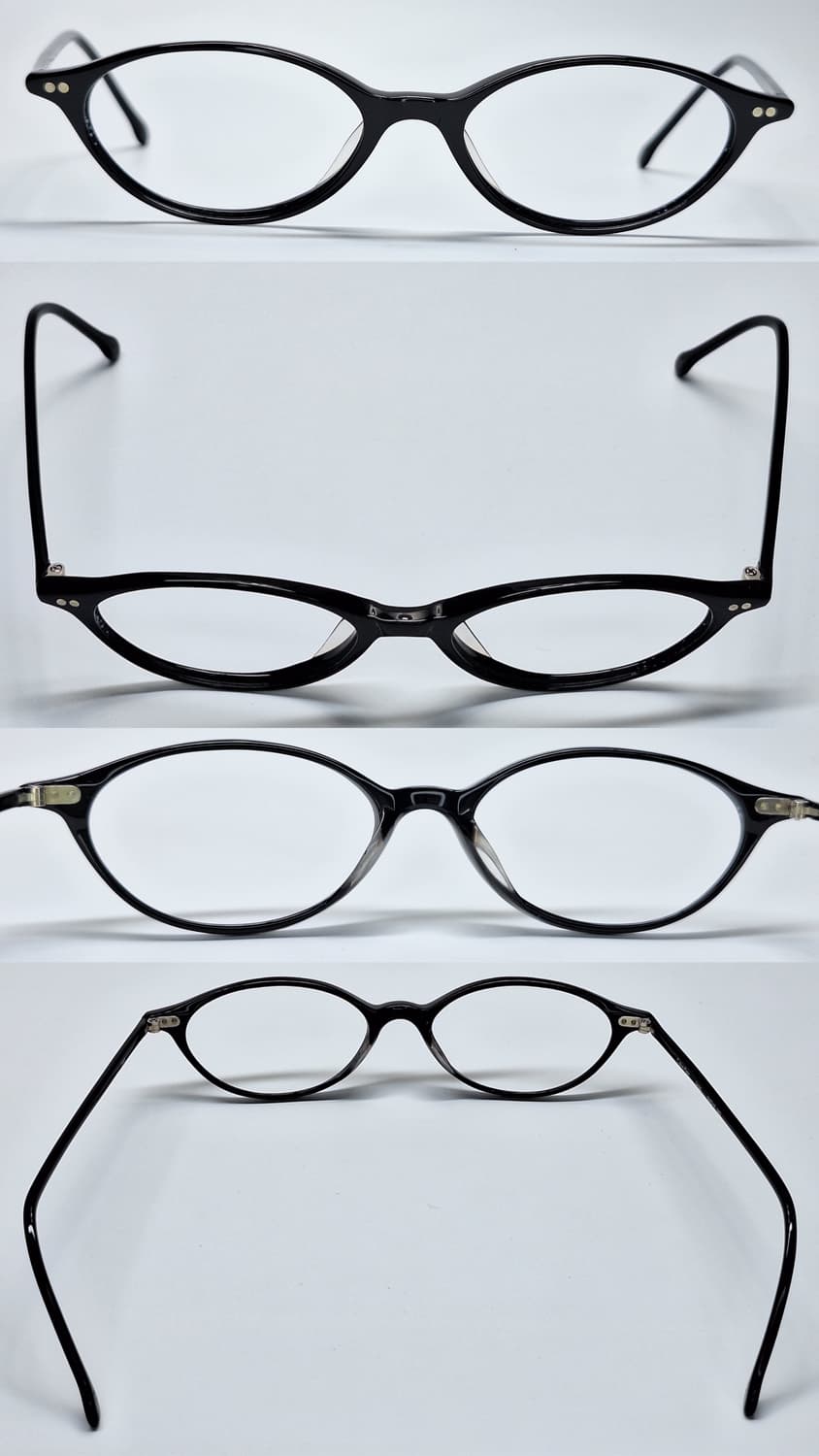 캘빈클라인 Calvin Klein 3480 블랙 오벌형 긱시크 뿔테 안경 상품이미지2