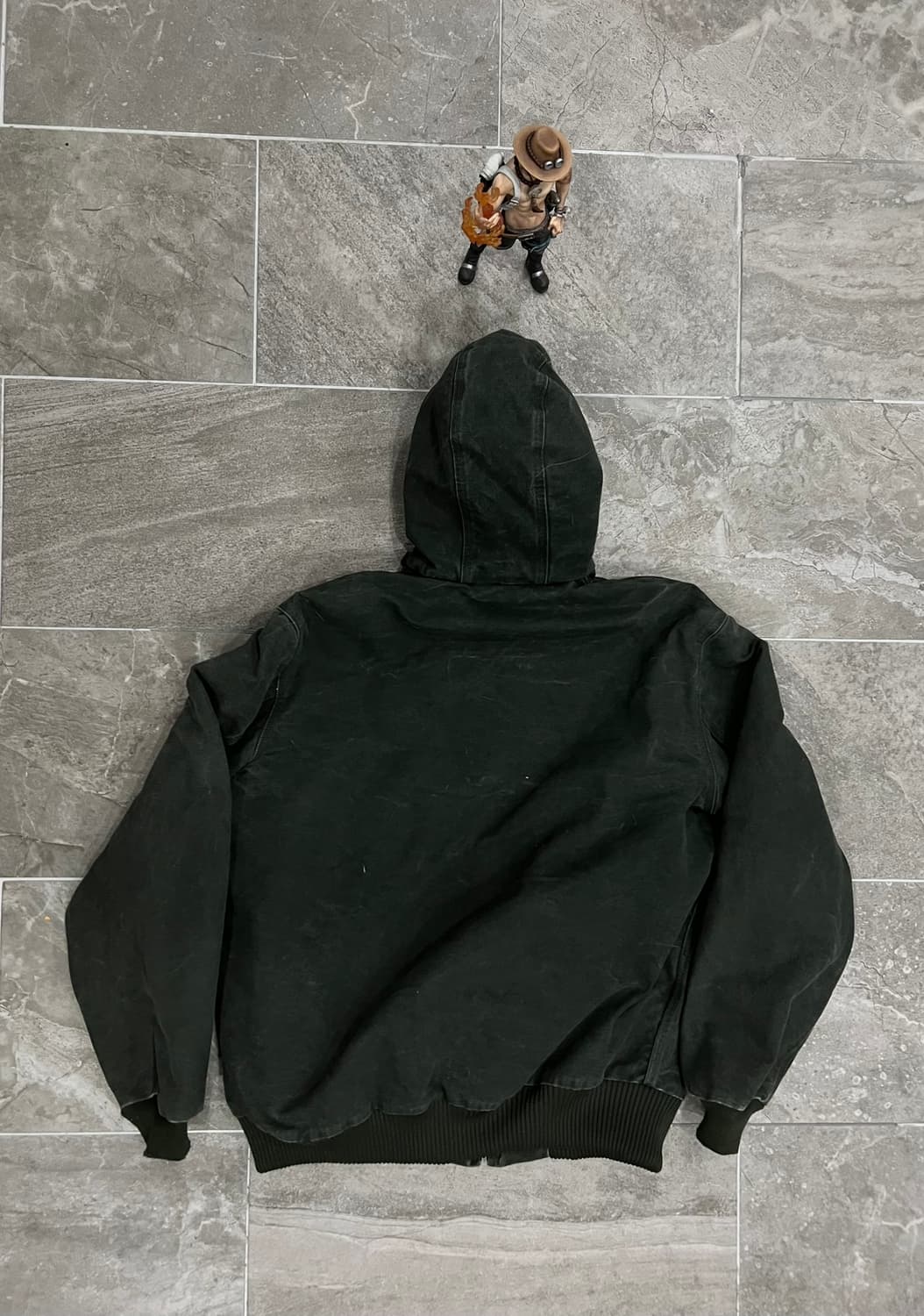 (L-TALL) 칼하트 후드 덕 액티브 자켓 J130  MOS  모스그린 상품이미지2