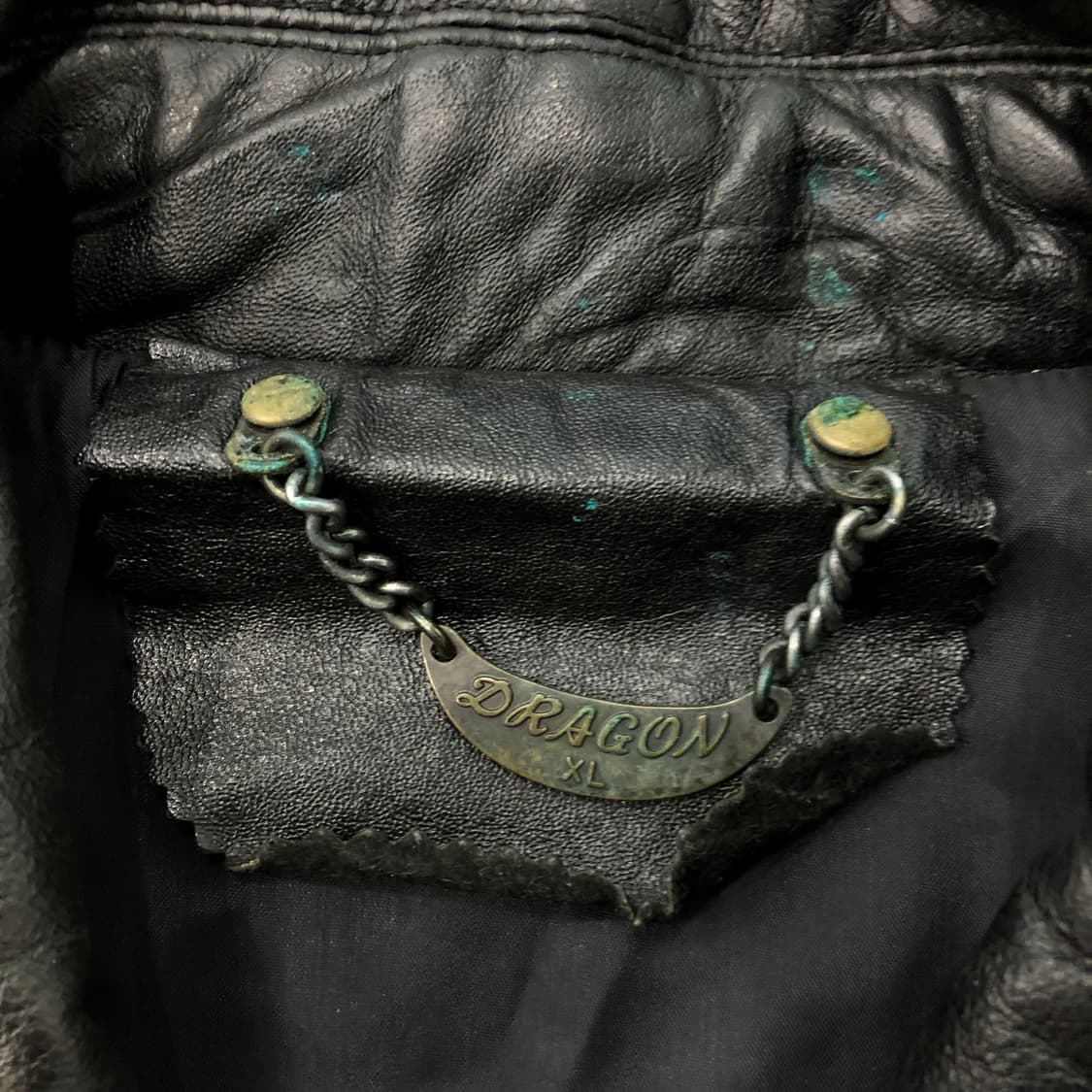 빈티지 소가죽 봄버 레더 가죽 자켓 상품이미지5