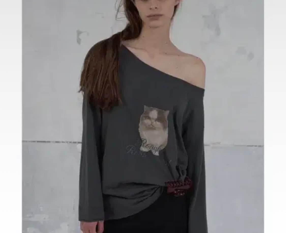 포에토 키티 티셔츠 상품이미지1