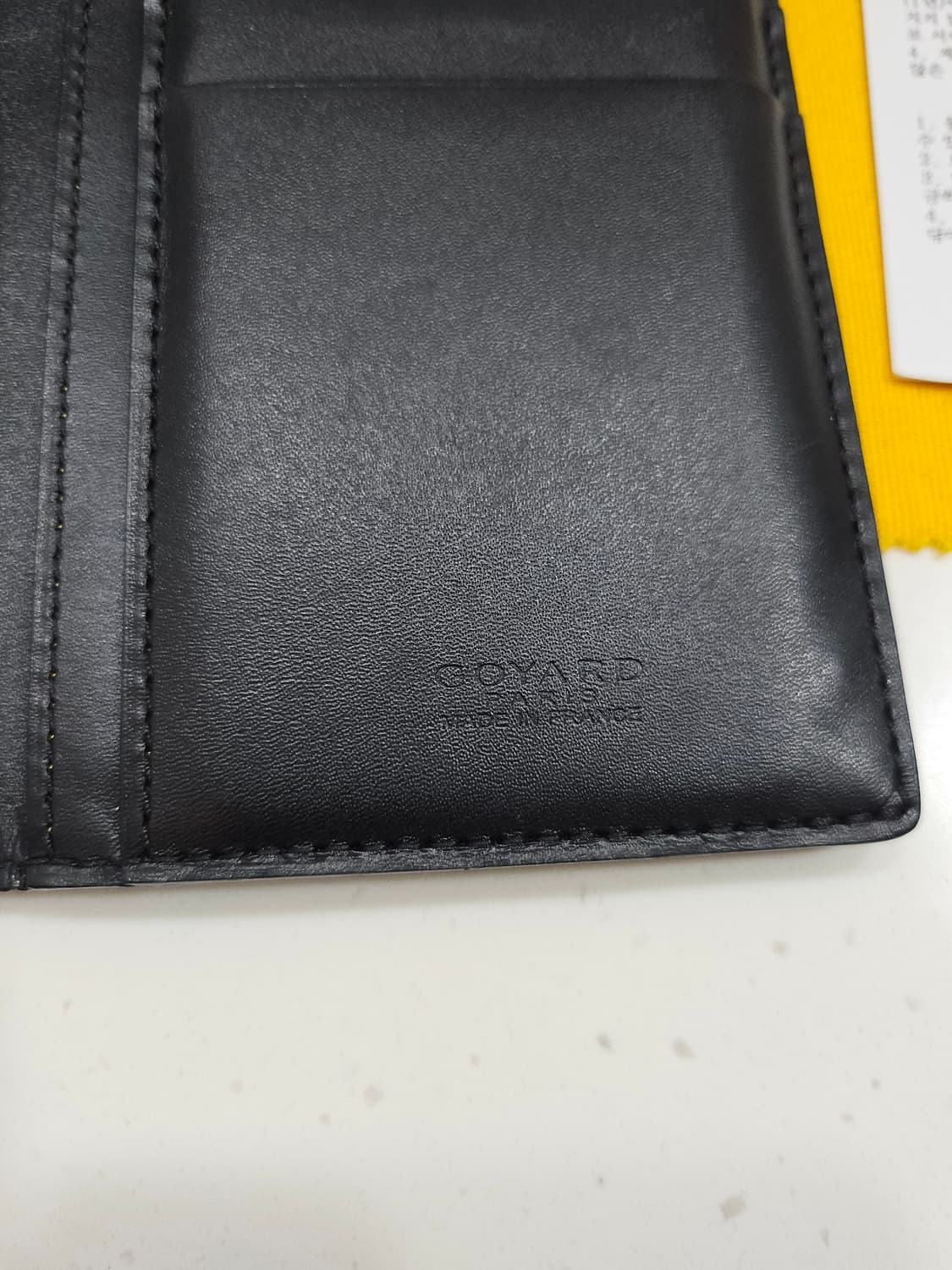 [정품] 고야드 생로슈 장지갑 블랙 상품이미지5
