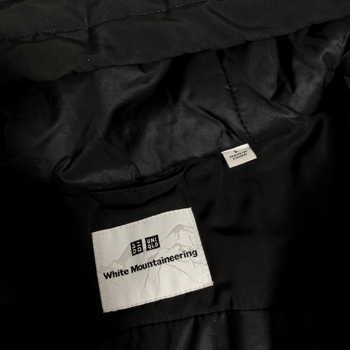 유니클로 화이트마운티어링 점퍼 L 상품이미지2