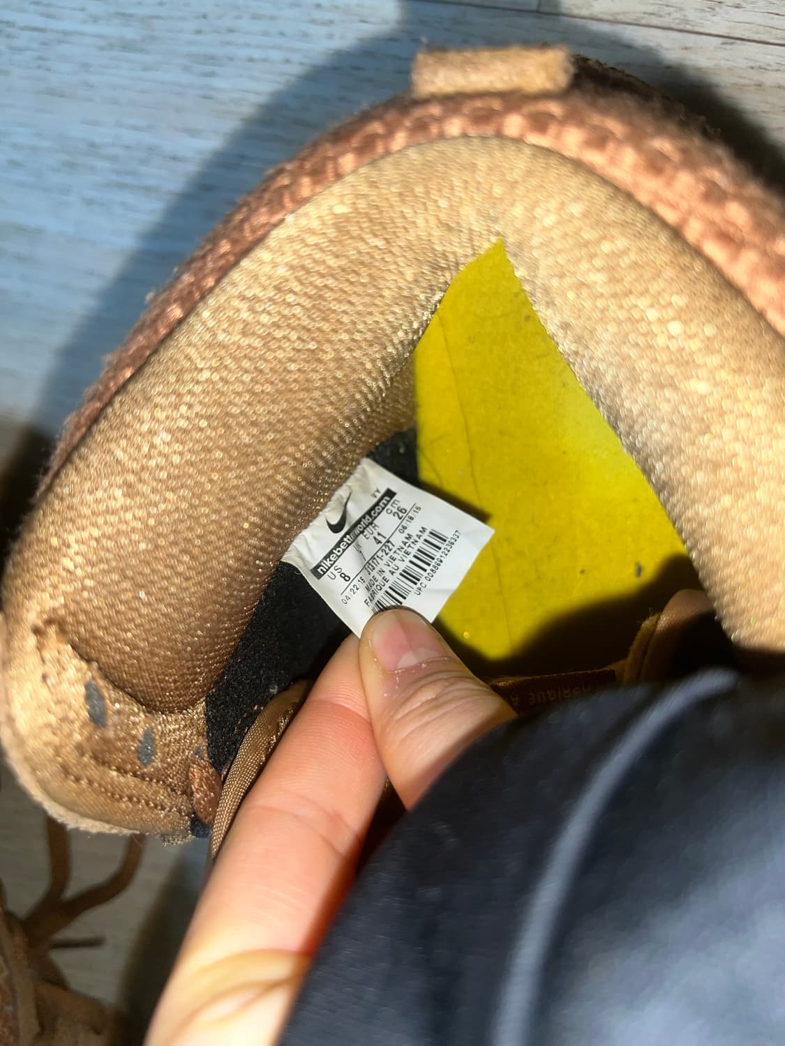 나이키 SB 덩크 하이 프리미엄 브라운 에일 260 상품이미지4