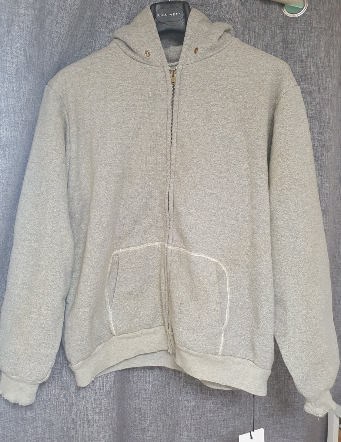 [3] 25ss 아프레쎄 후드집업 그레이 새상품 상품이미지1