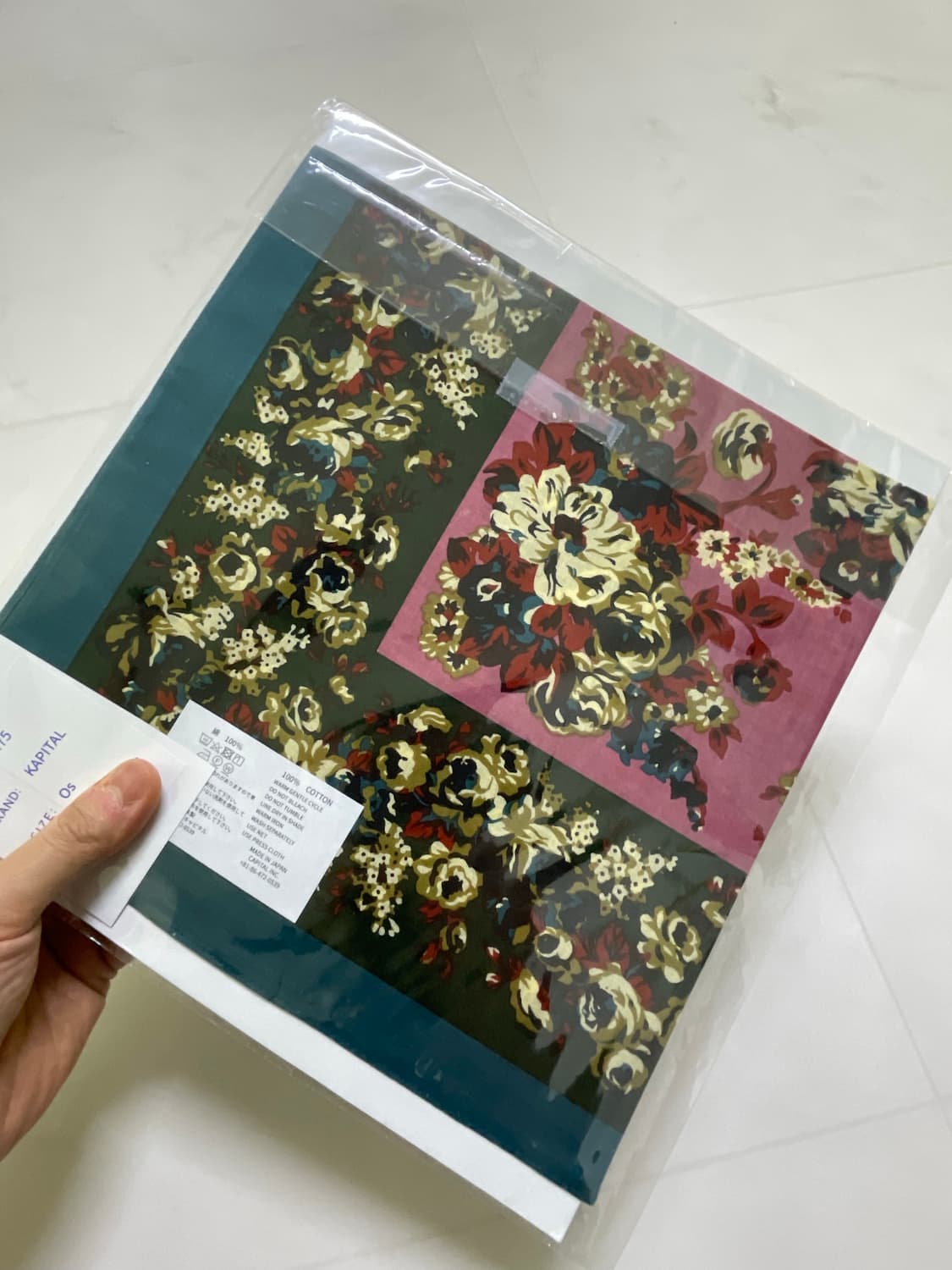 Handkerchief Flower Bandana 상품이미지2
