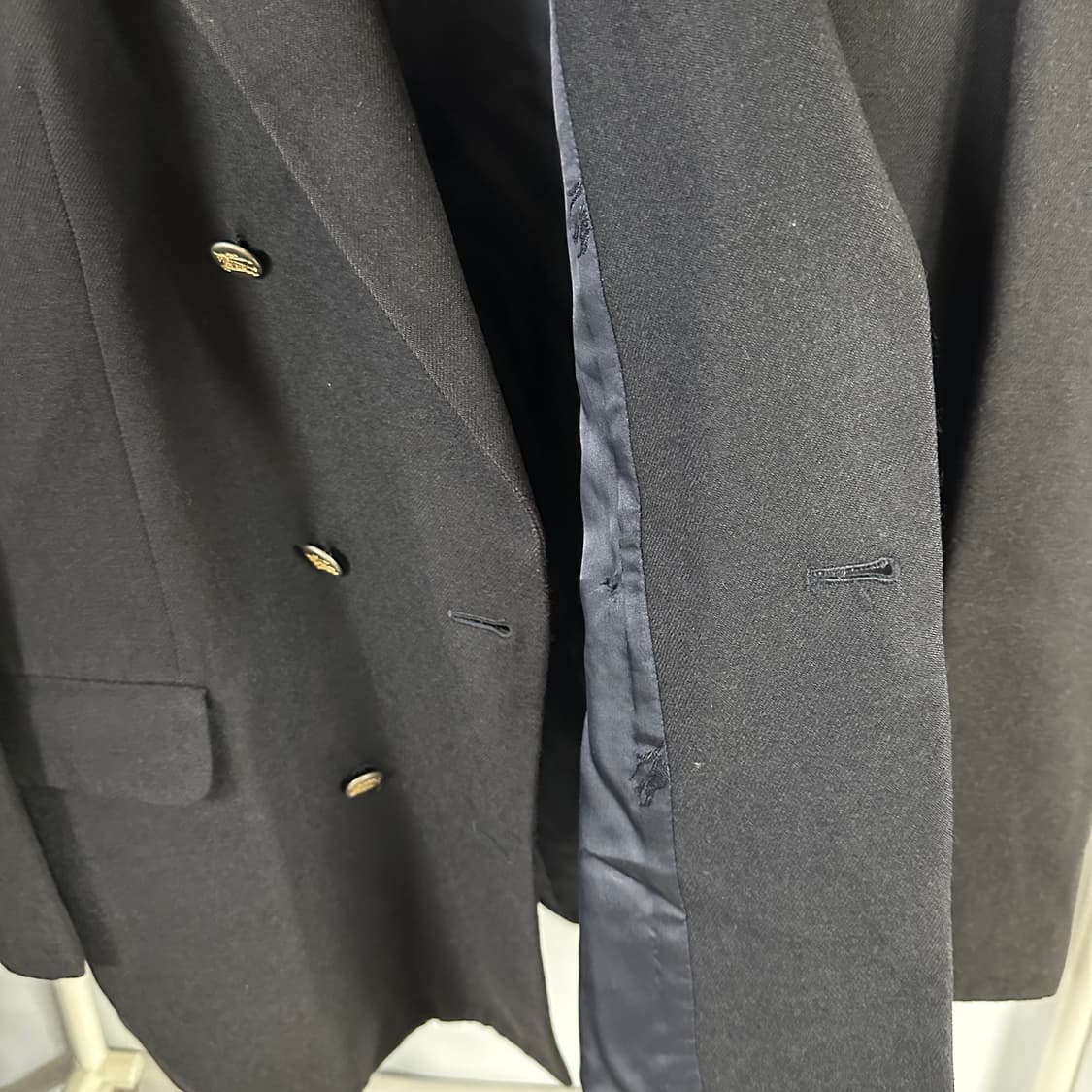 빈티지 버버리 더블 브레스티드 울 블레이저 상품이미지2