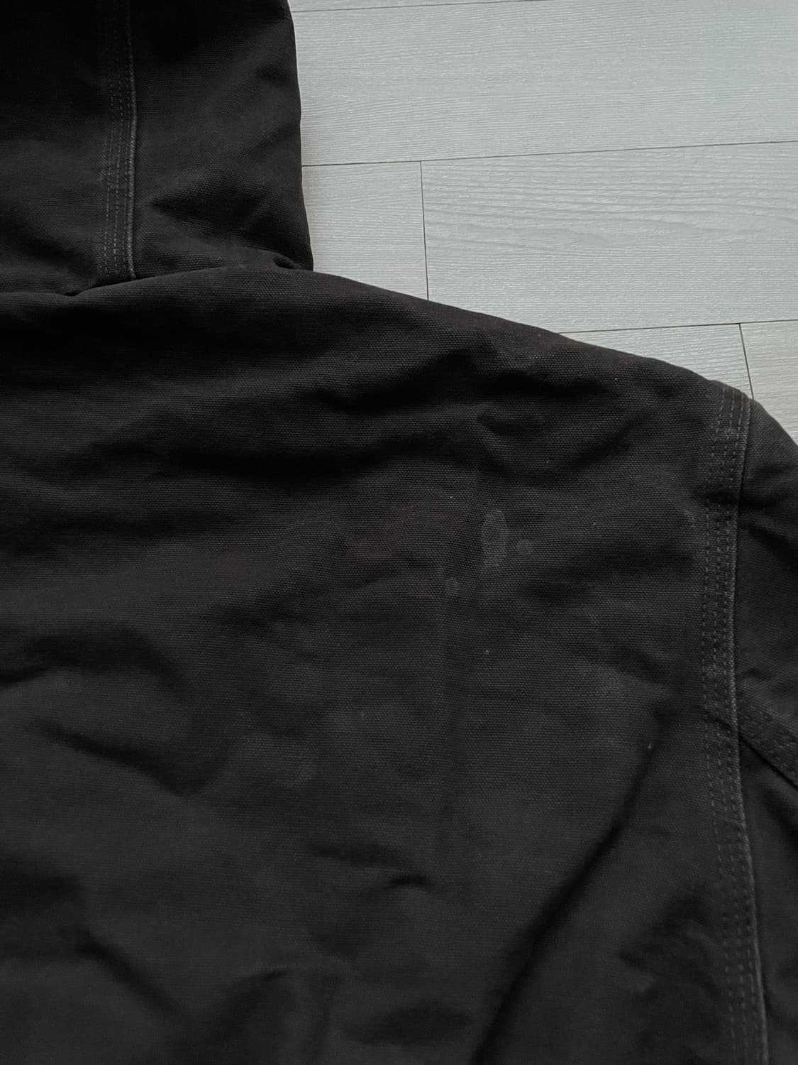 칼하트 j130 DKB 다크 브라운 액티브 자켓 샌드스톤 상품이미지8