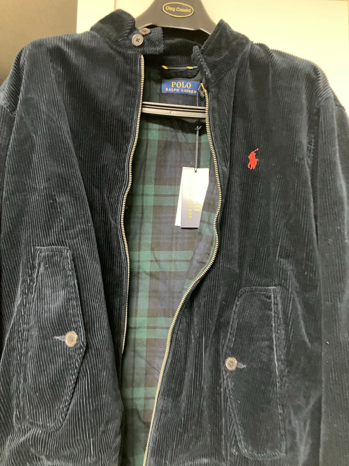 폴로 랄프로렌 코듀로이 바라쿠타 xl 네이비 상품이미지1