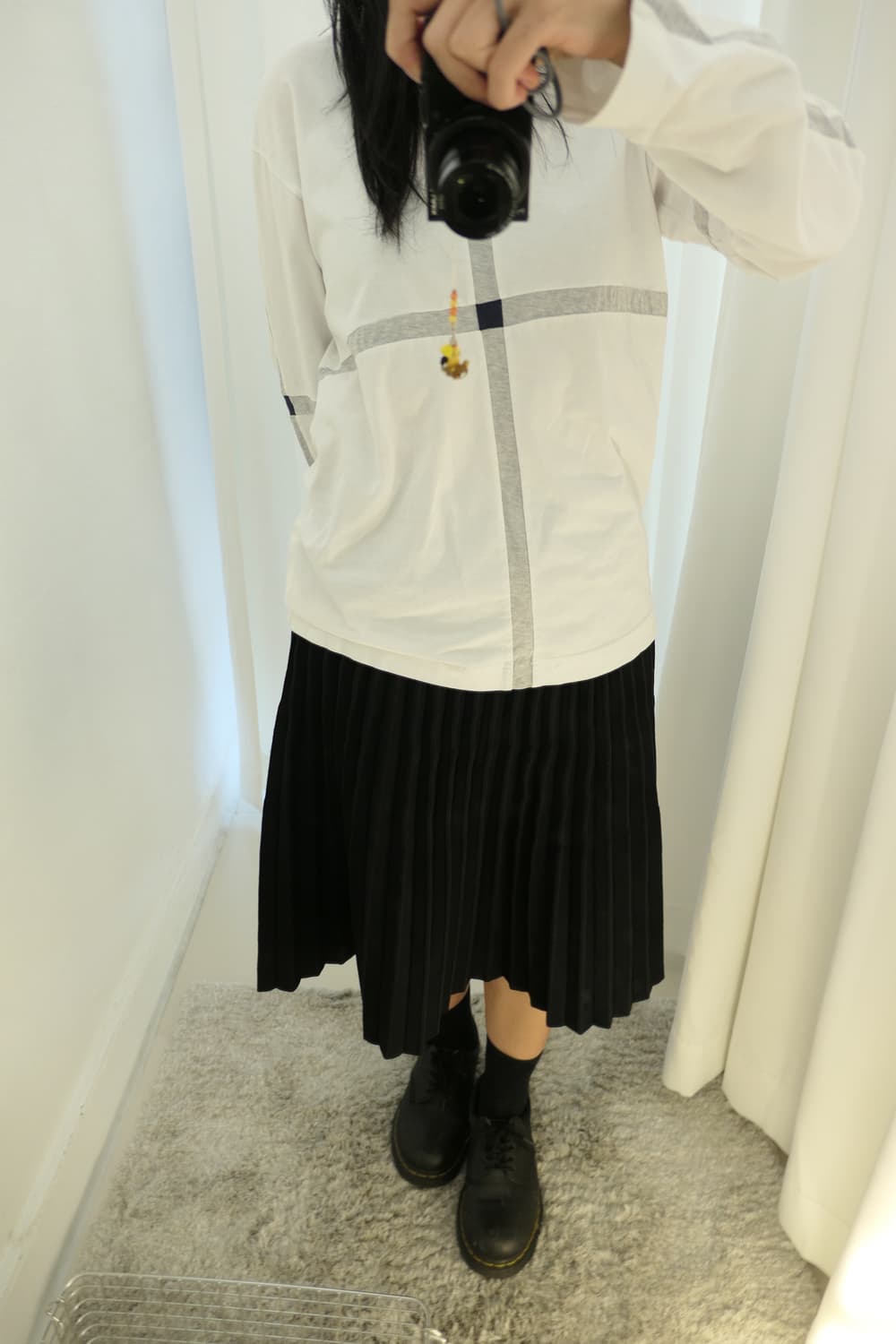 Knit pleated skirt 상품이미지7
