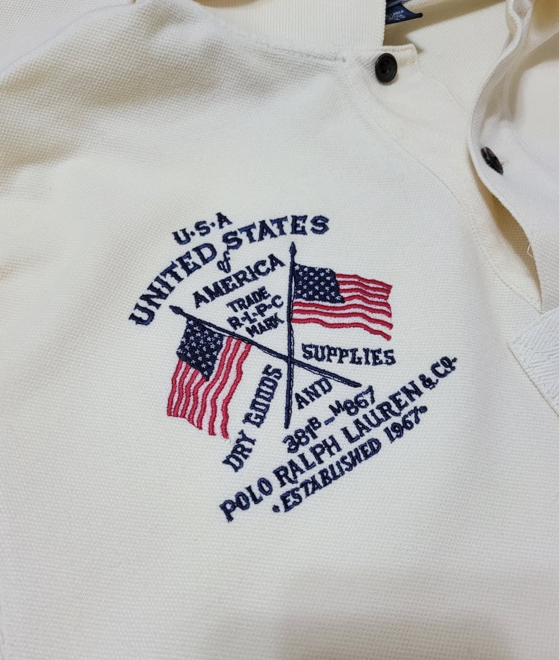 POLO 폴로 빅포니 USA 성조기 카라티 상품이미지5