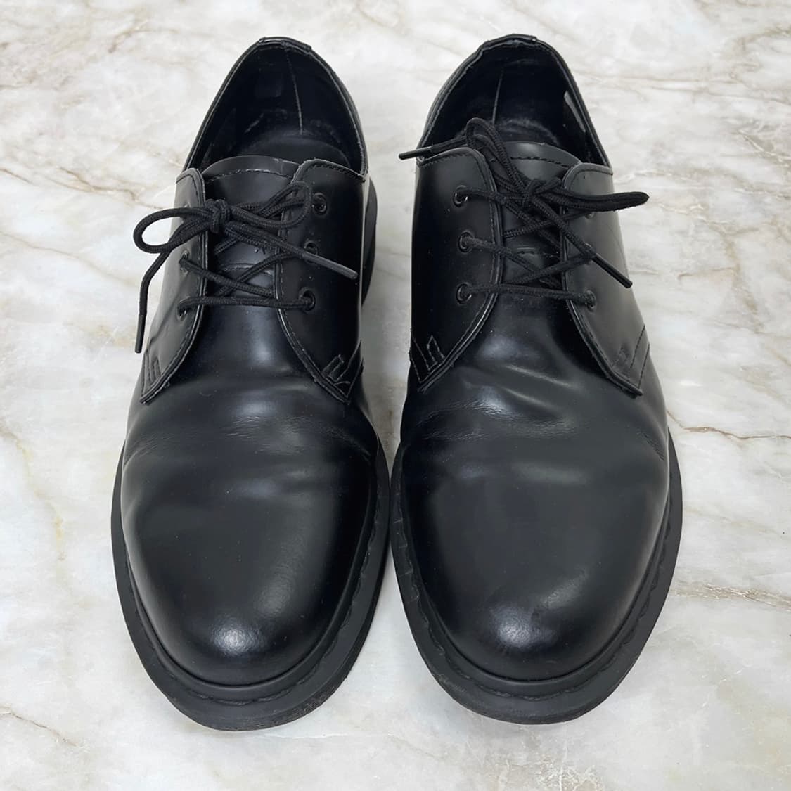 닥터마틴 1461 모노 블랙 가죽 남자 구두 UK9 280 상품이미지2