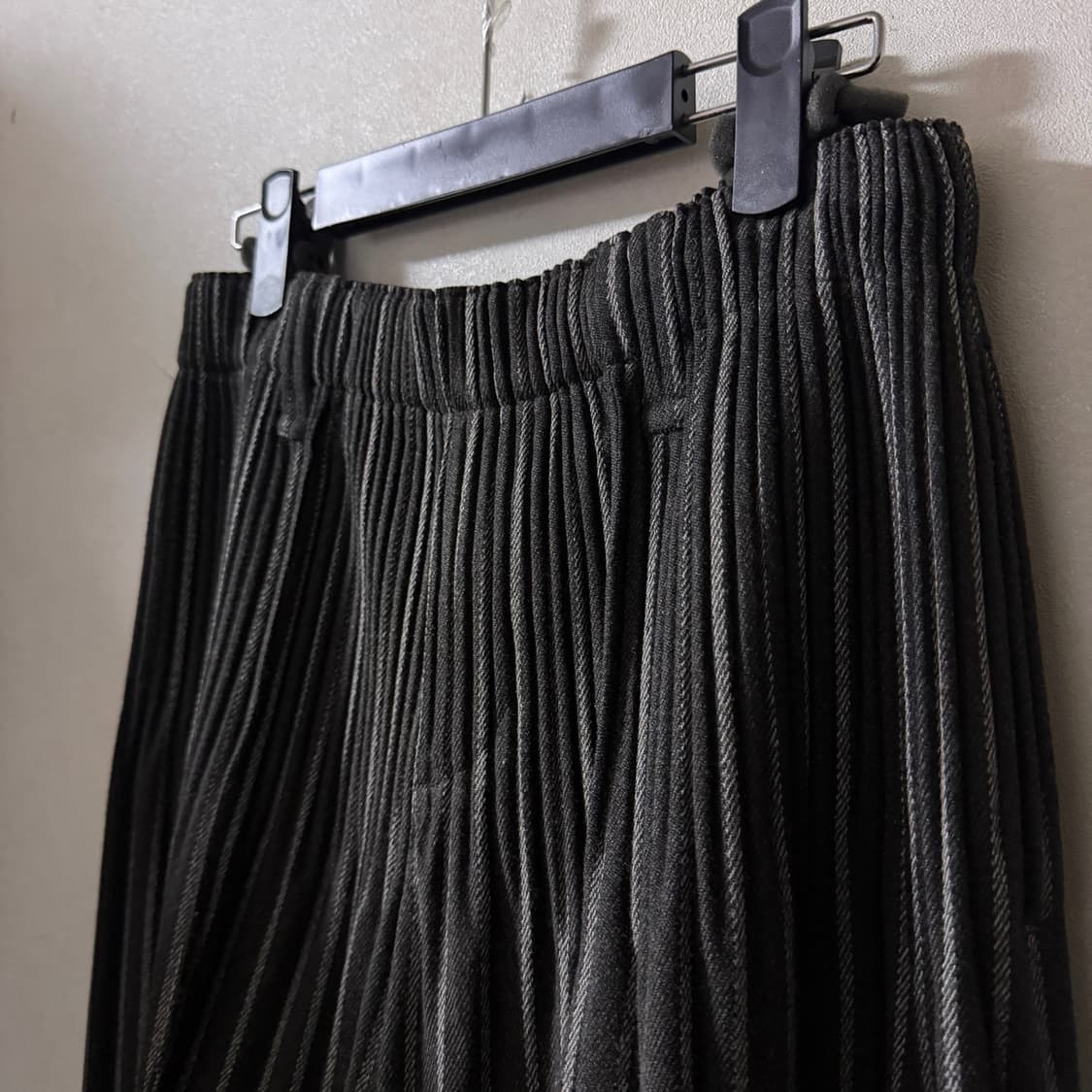 이세이미야케  옴므플리세 트위드 플리츠 팬츠 (32-33정도) 상품이미지5