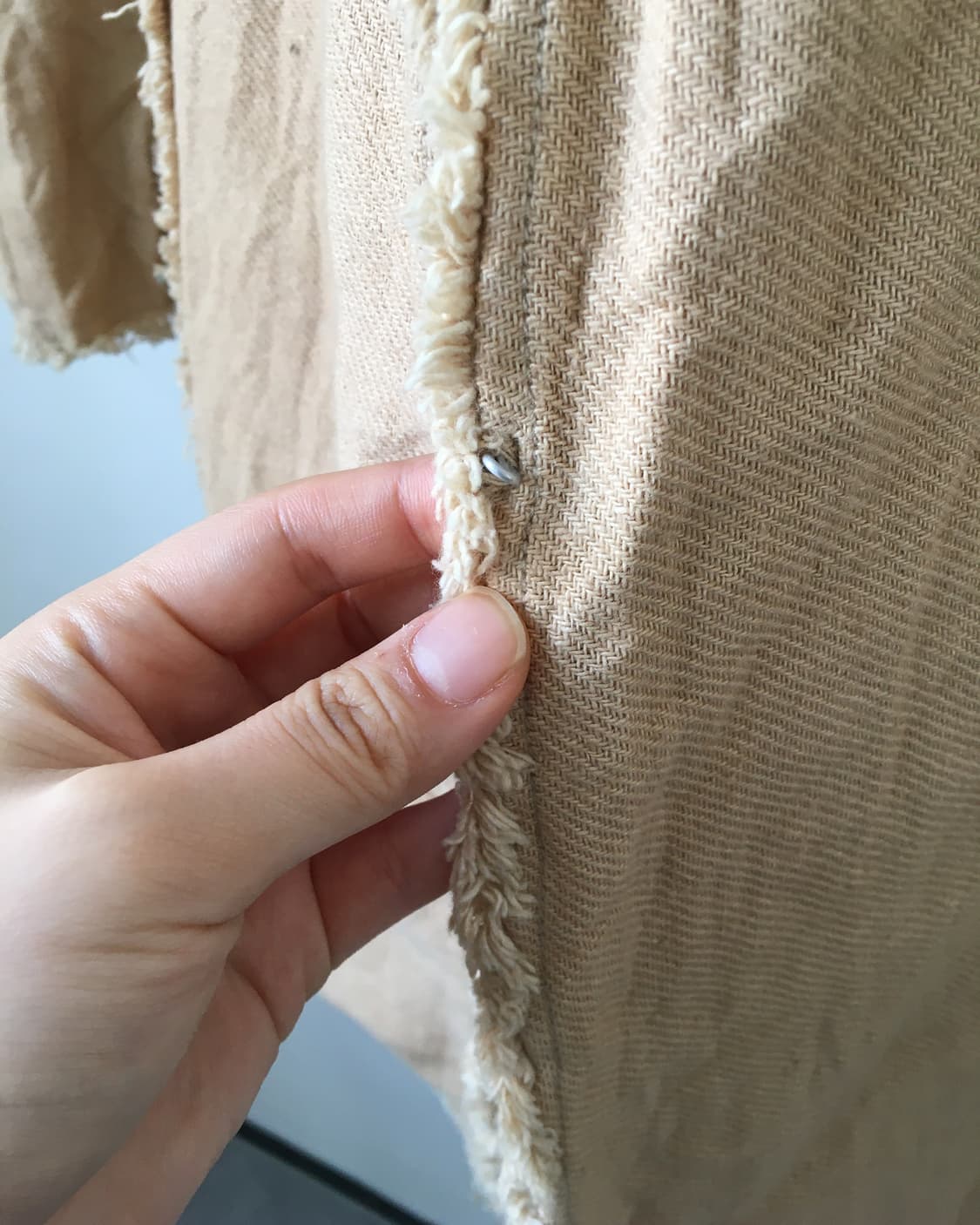 Benetton grunge point belted jacket 상품이미지6