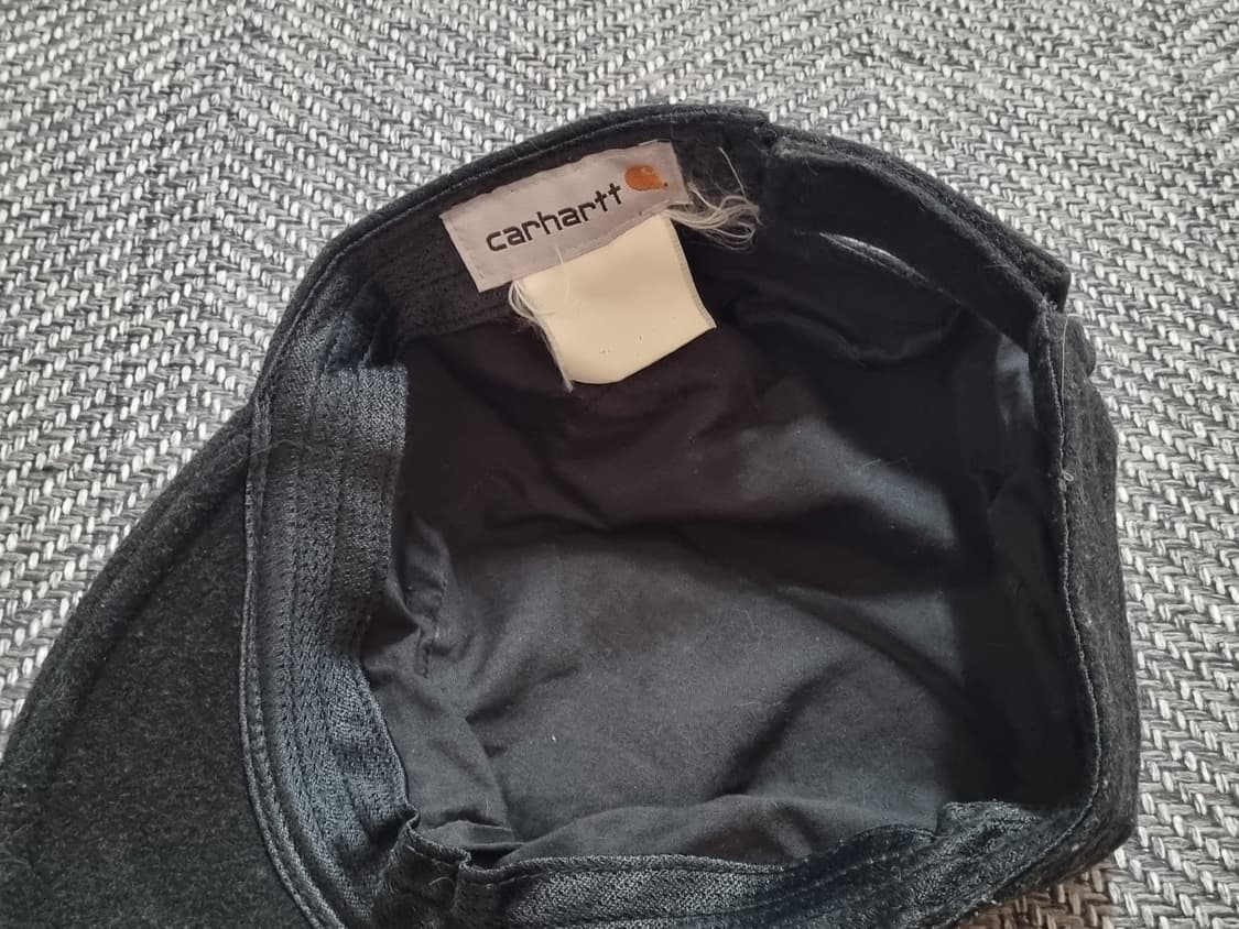 Carhartt — 블랙 울 워크캡 상품이미지3