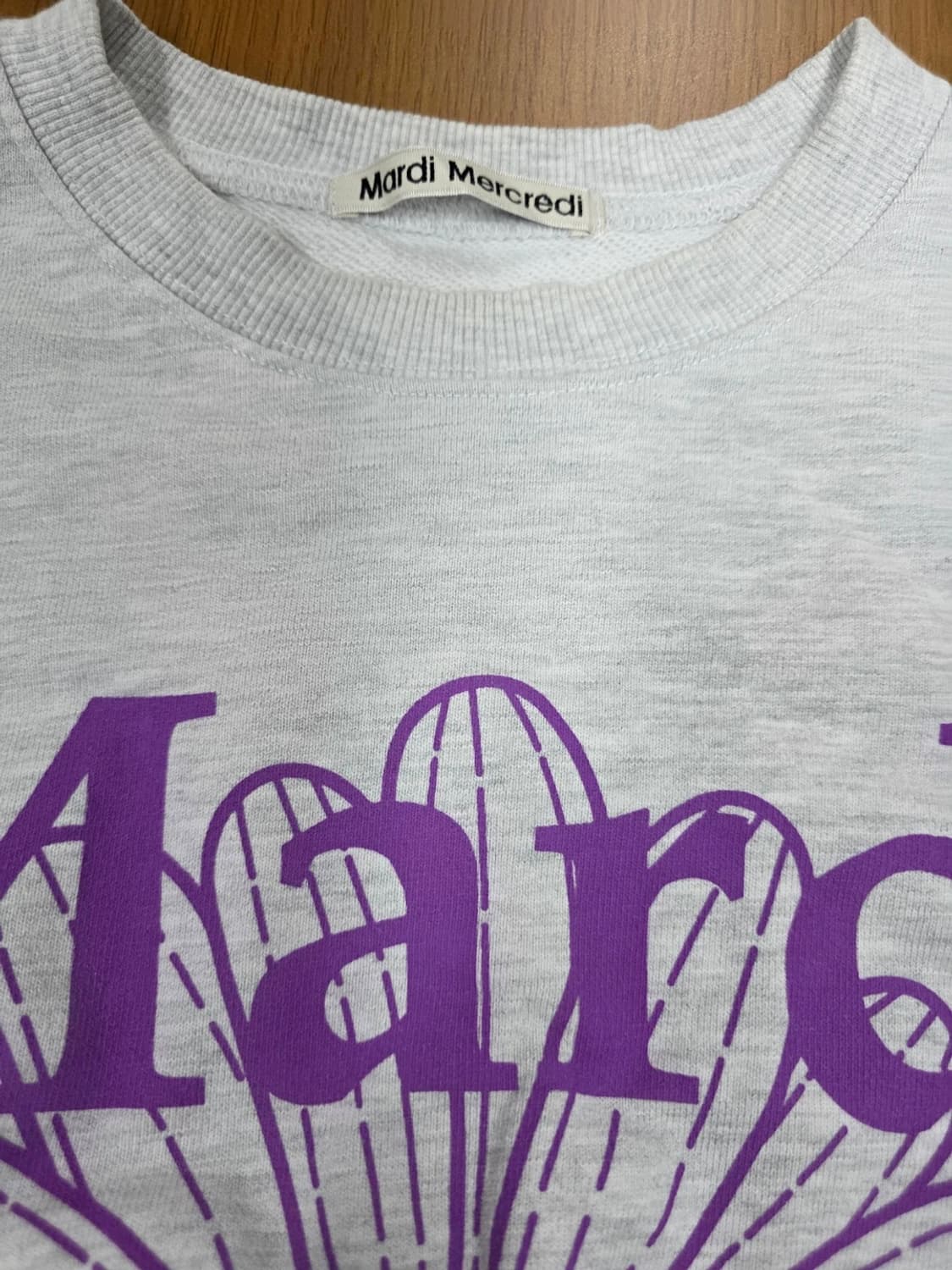 마르디 메크르디 맨투맨 상품이미지2