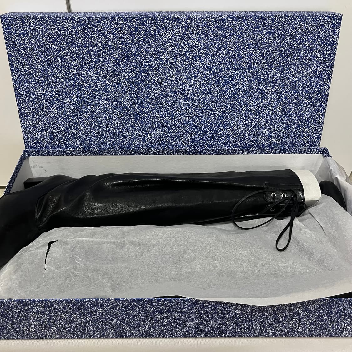 [36,37,38]팔로마울 Victoria 레이스업 부츠/블랙 상품이미지4