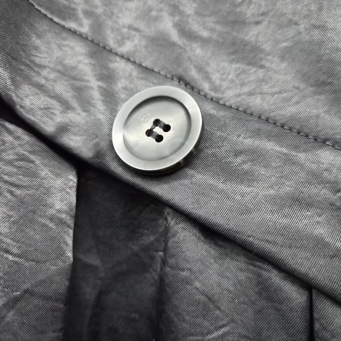 유나이티드 도쿄 블랙 버튼 디테일 롱 스커트 26in 상품이미지3