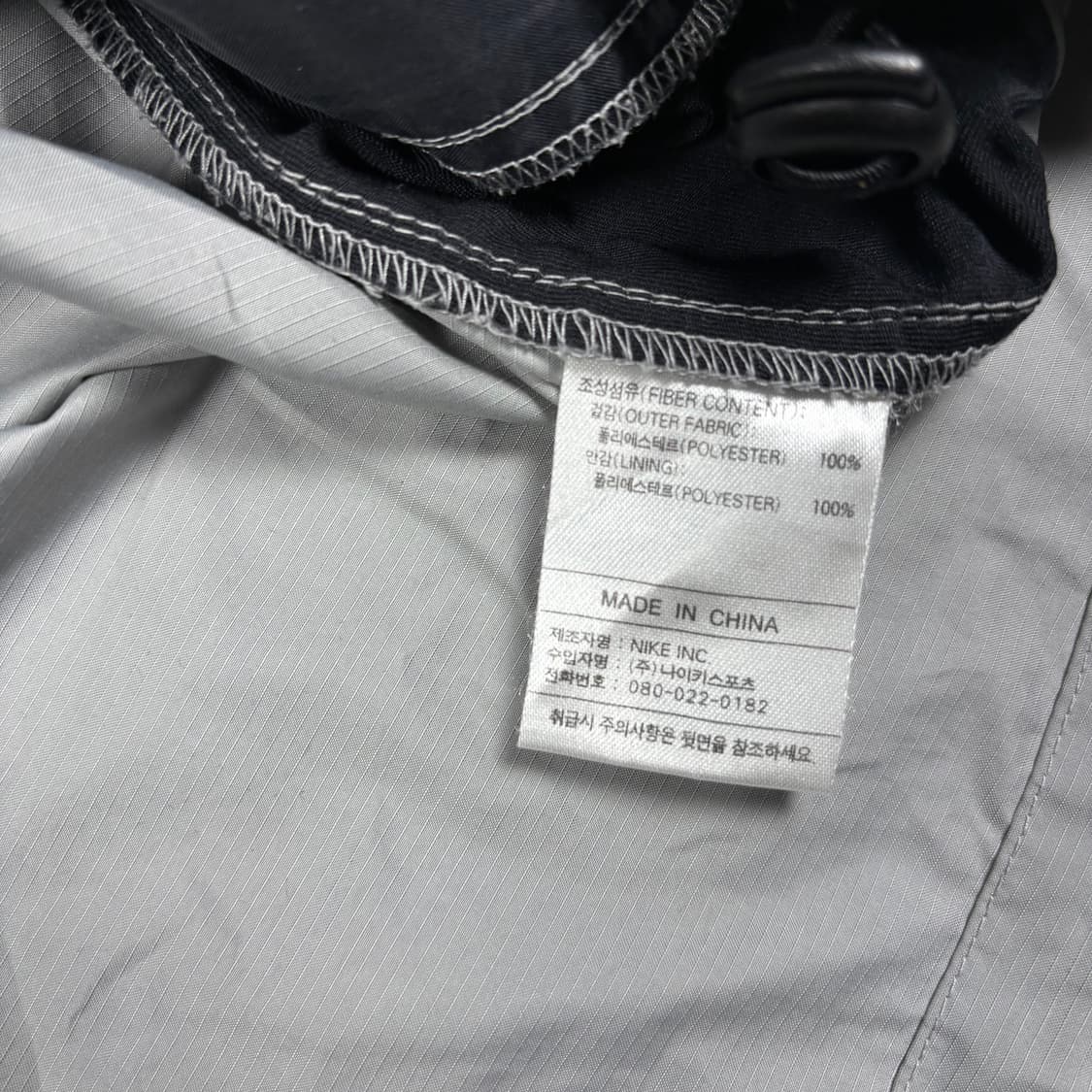 나이키00‘s 그레이컬러 하프집 바람막이 상품이미지4