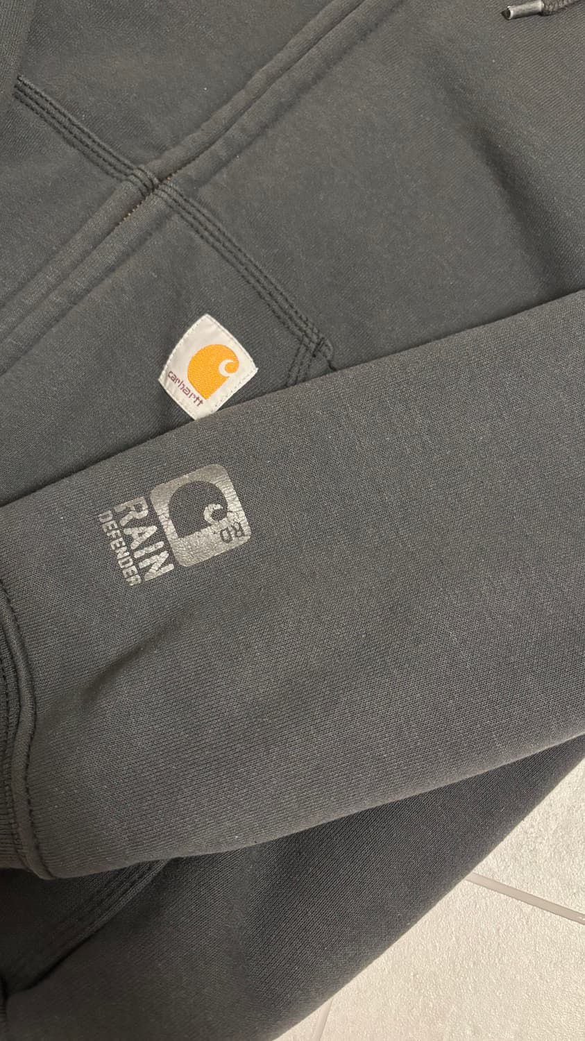 칼하트 후드집업 차콜 상품이미지4