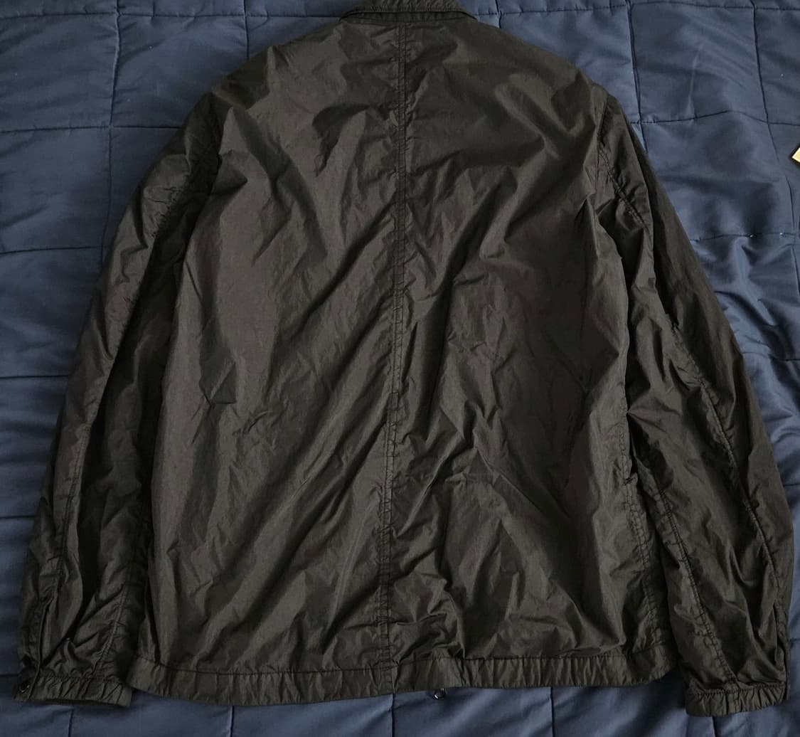 스톤아일랜드 크링클랩스 오버셔츠 블랙 L 상품이미지2