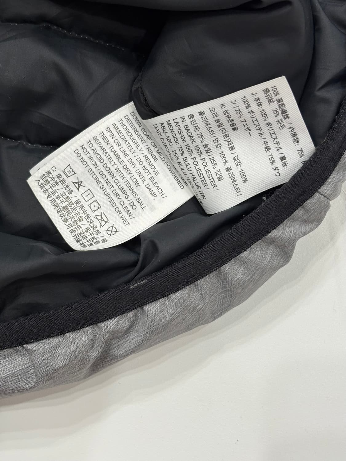 Nike 나이키 덕다운 오리털 그레이 경량 패딩 상품이미지4