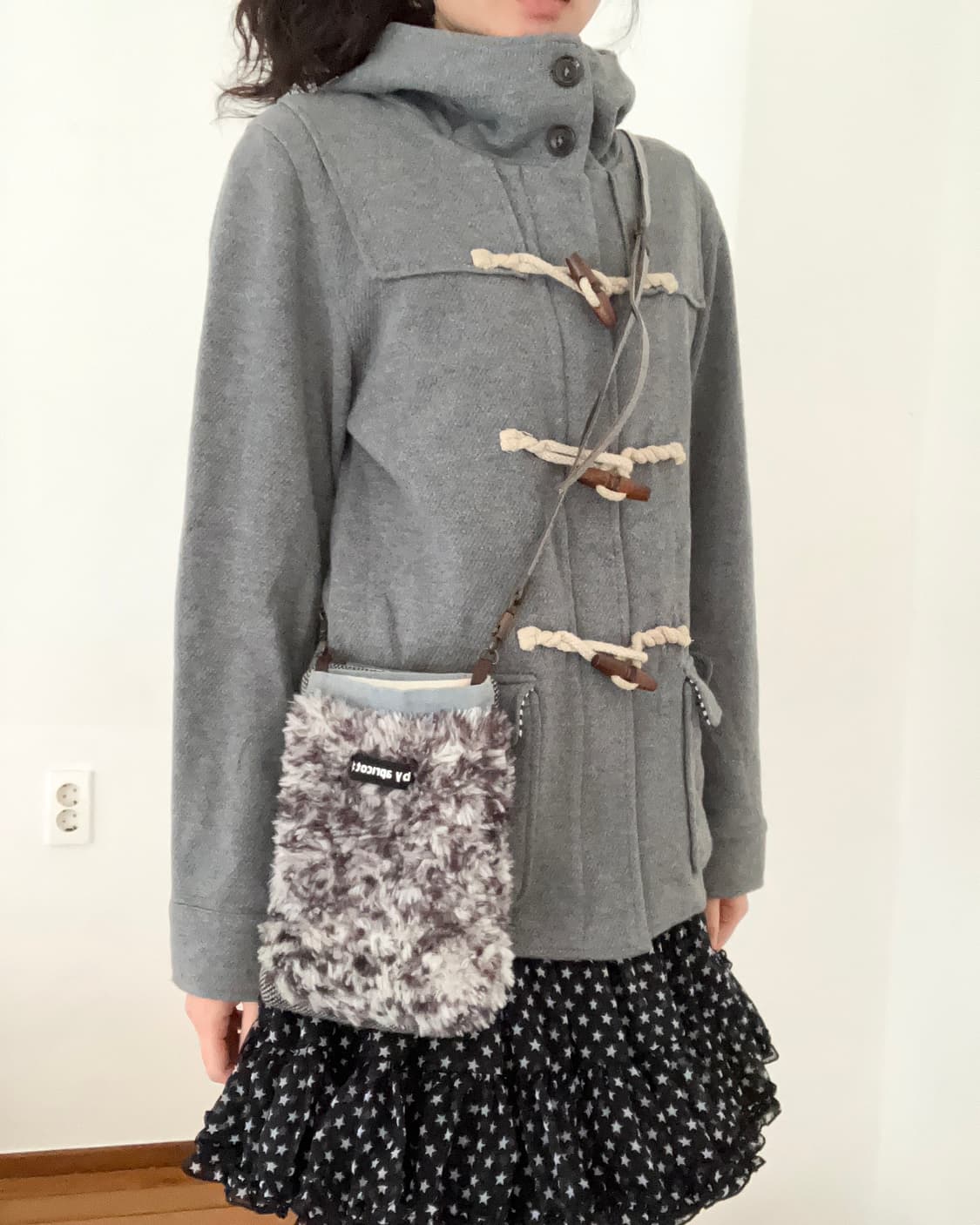 그레이 떡볶이 숏 자켓 상품이미지2