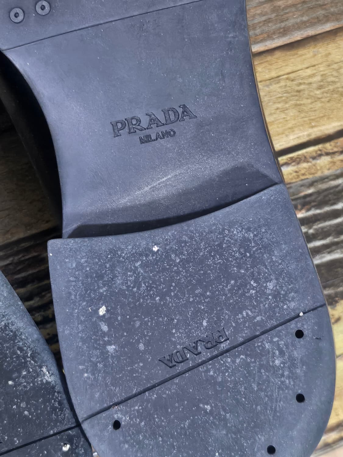 프라다 더비슈즈 로퍼 블랙 상품이미지7