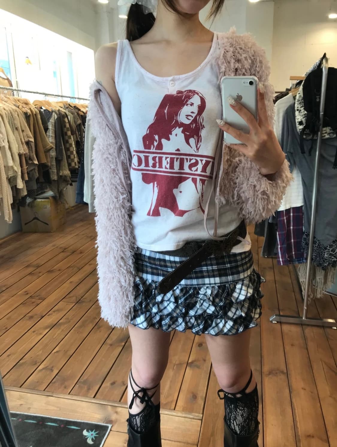 히스테릭글래머 히스걸 팝콘 나시 상품이미지4