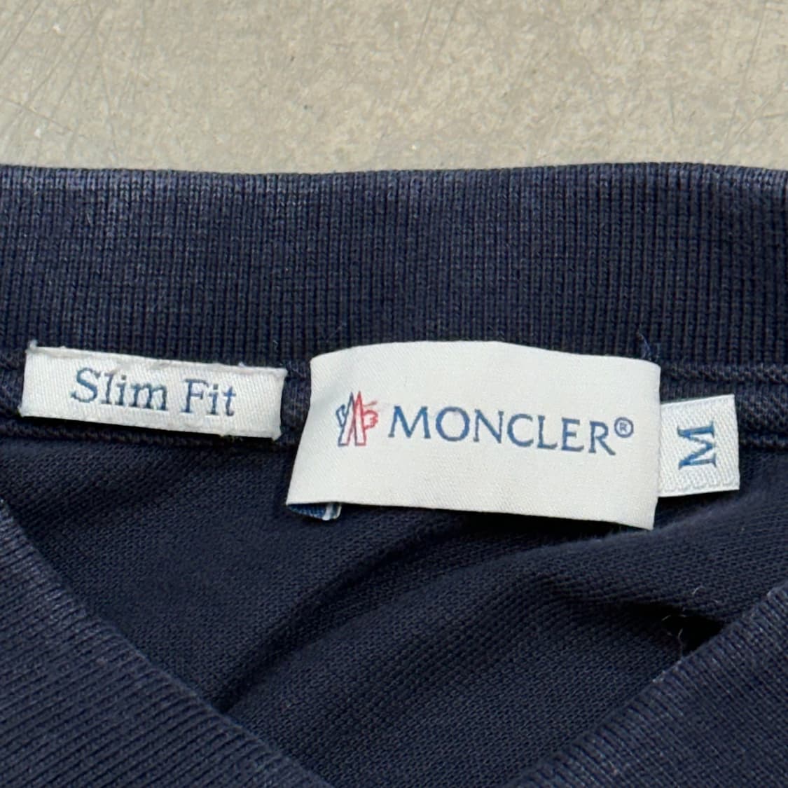 M 몽클레어 슬림핏 반팔 카라티 상품이미지4
