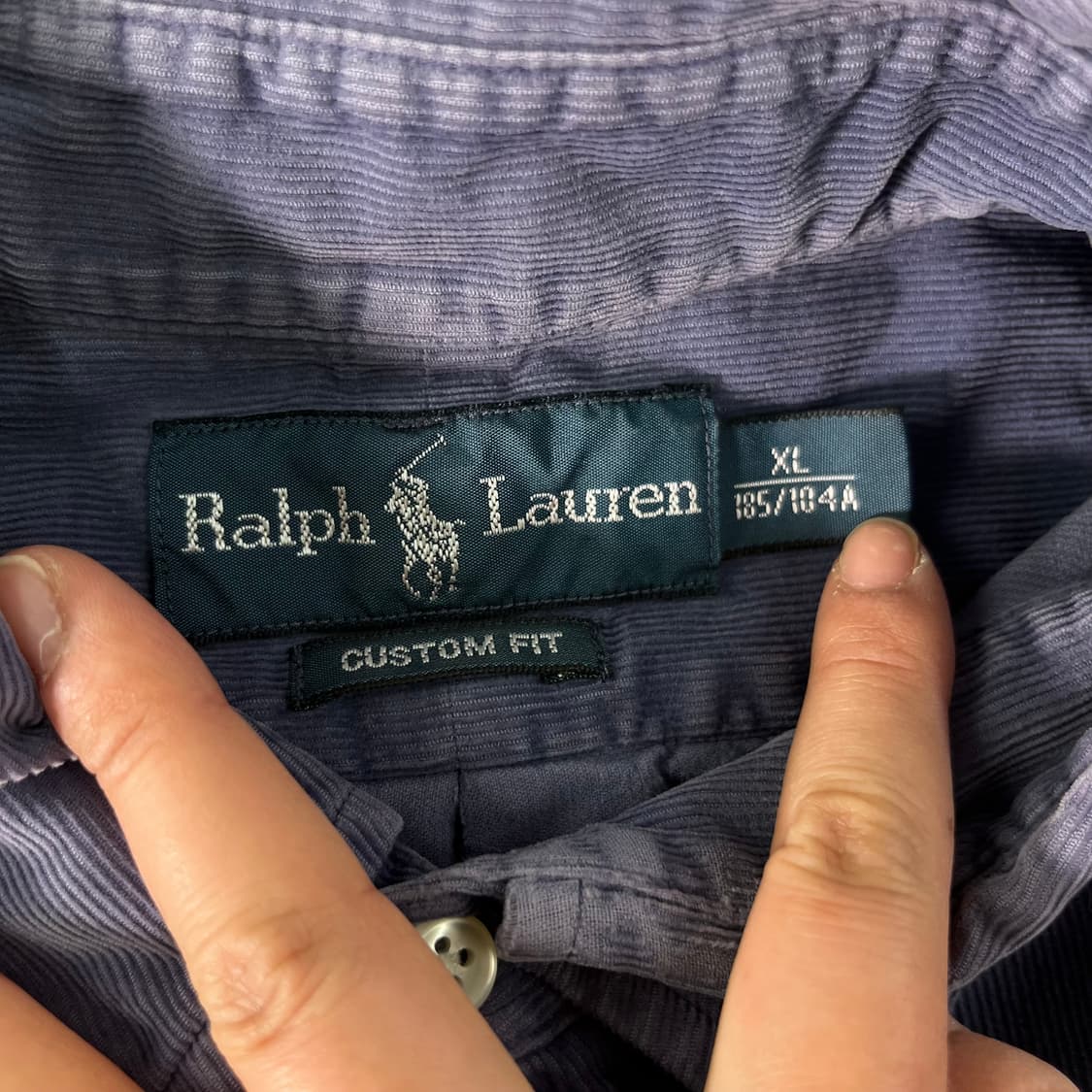 105 폴로랄프로렌 코듀로이 빈티지 셔츠  상품이미지3