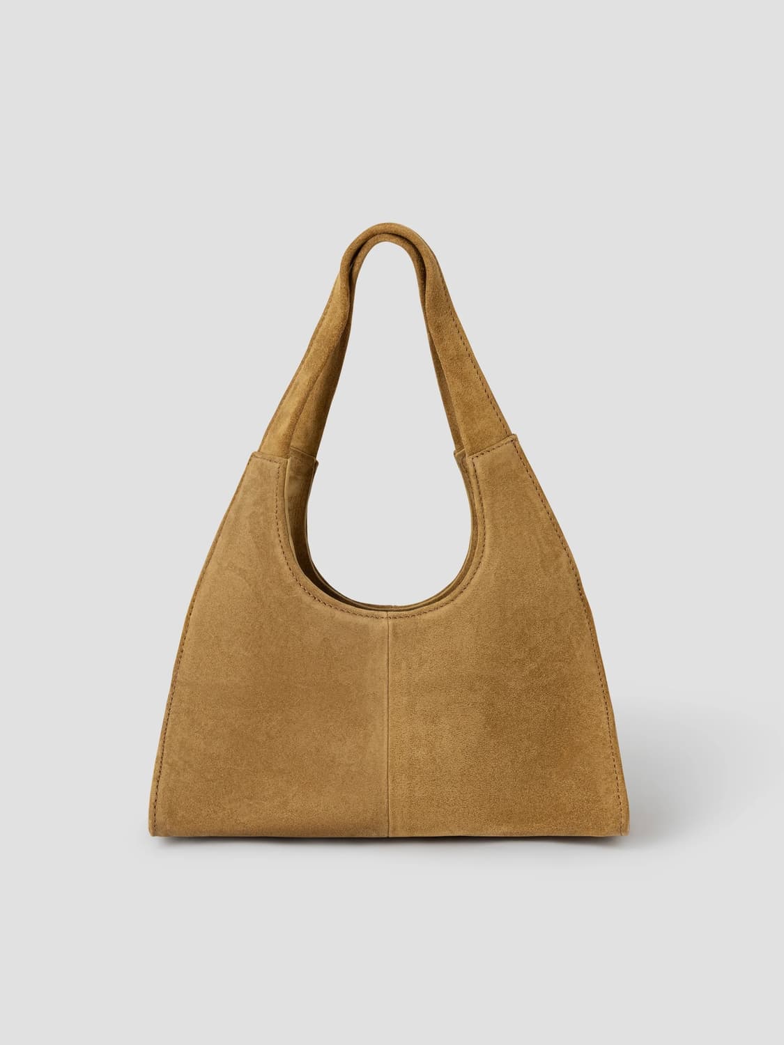 F/ gimaguas 미니 마리아 스웨이드 도트백 카멜 상품이미지5