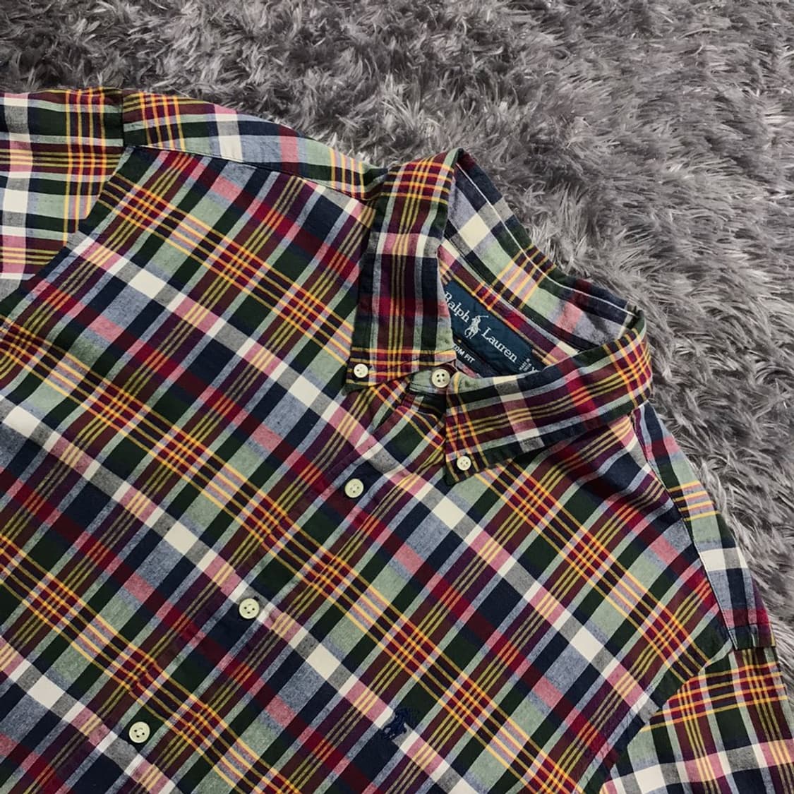 [[XL] 폴로(POLO)랄프로렌 체크 긴팔 셔츠@173 상품이미지3