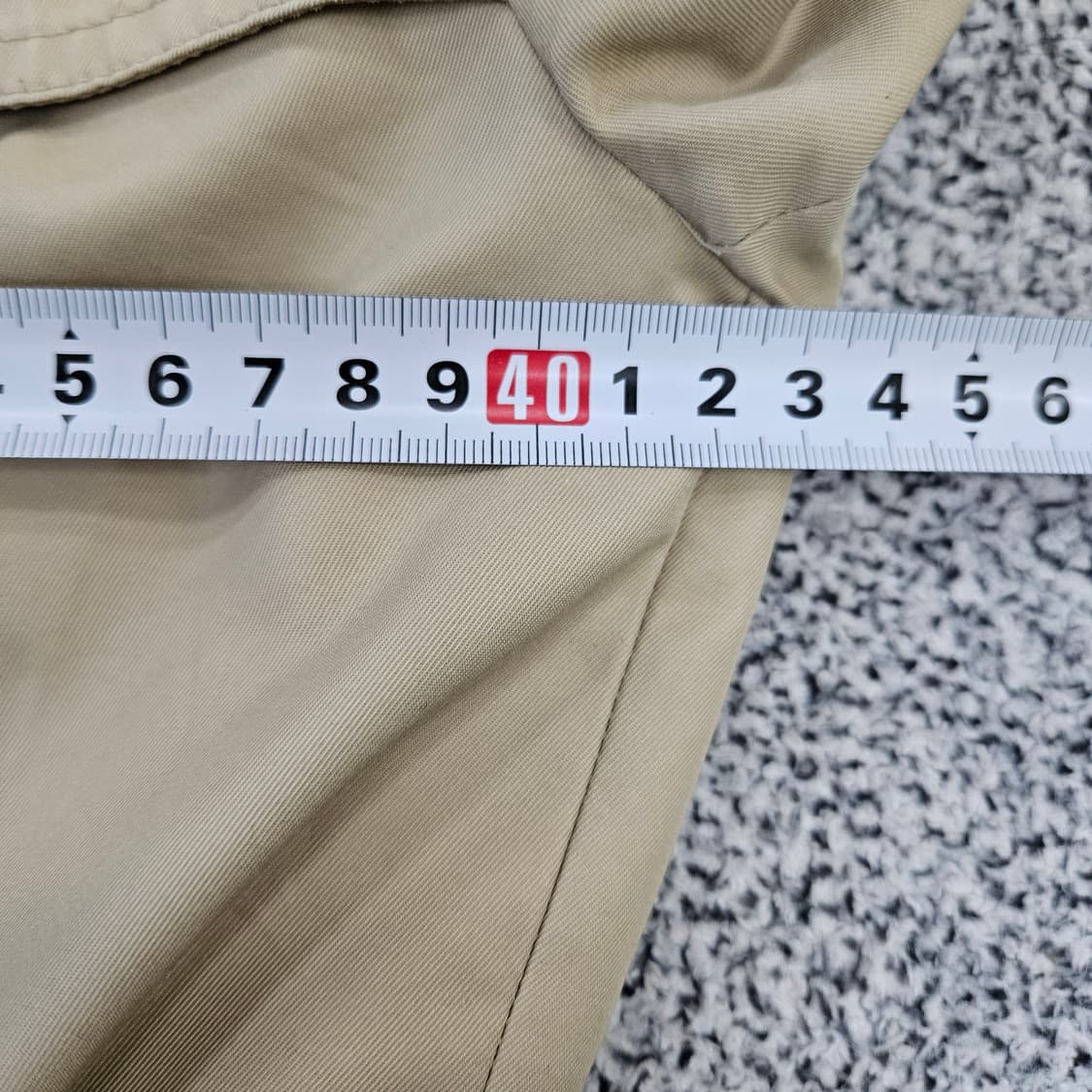 [85-160] 헤지스 여성 베이지 더블 트렌치코트 0102YH1 상품이미지7