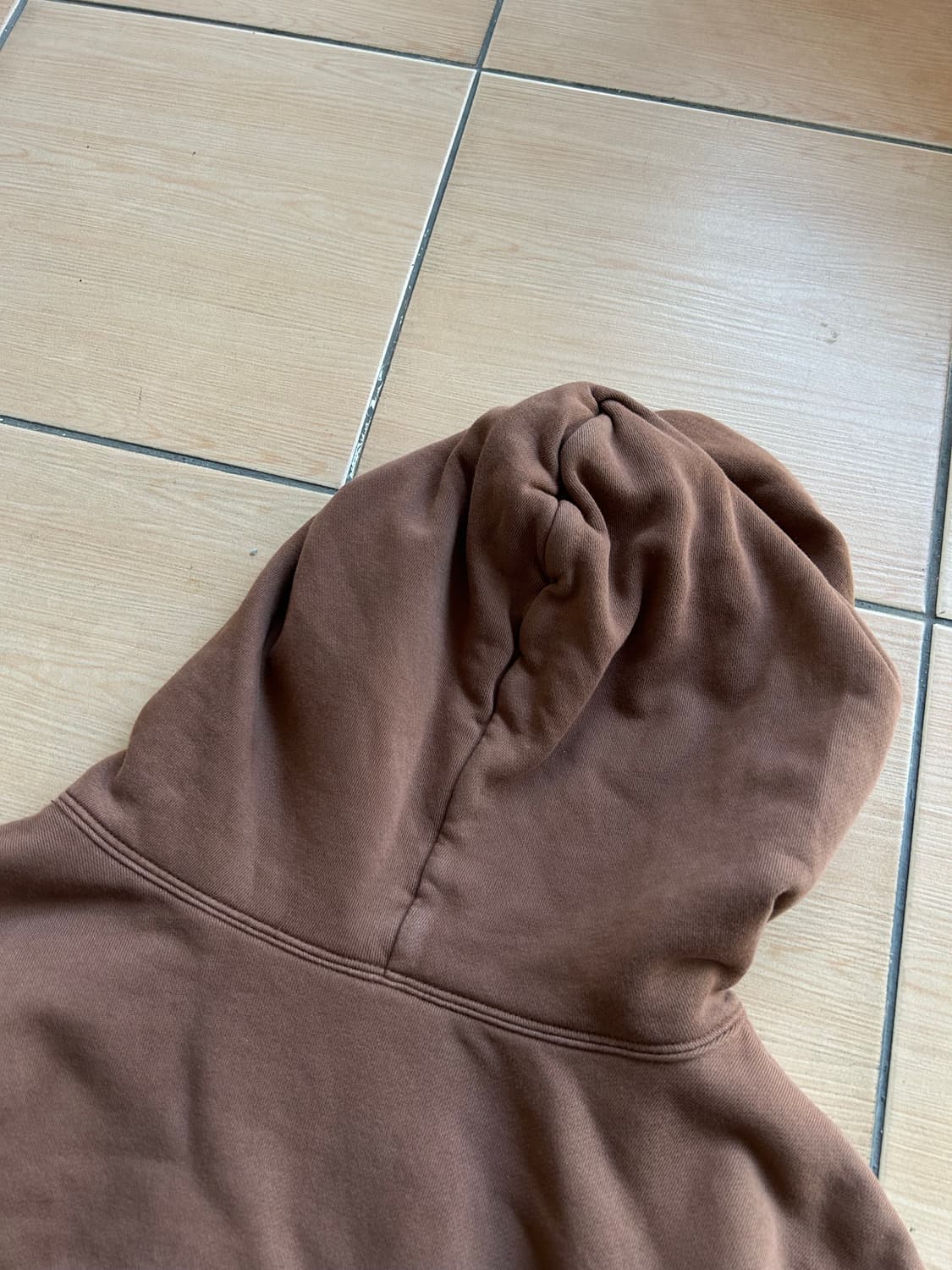 Yeezy Gap 이지갭 퍼펙트후디 브라운 XL 상품이미지7