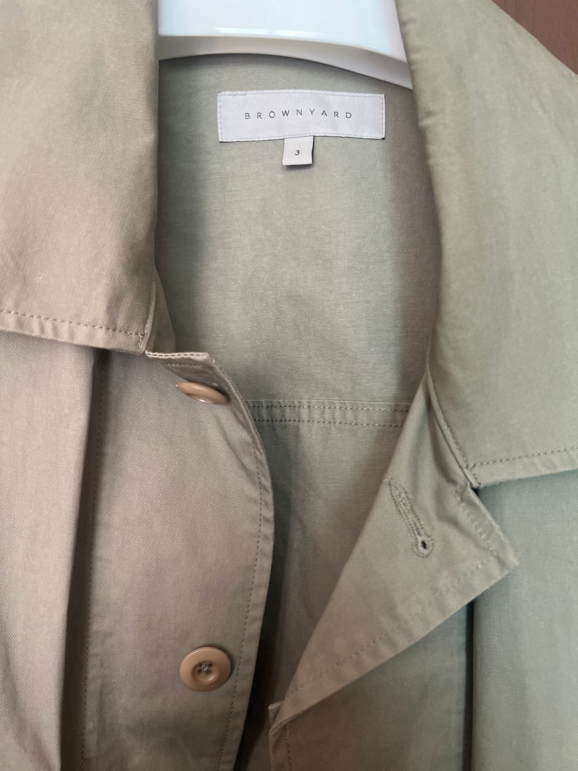 브라운야드 bdu자켓 베이지 3사이즈 상품이미지3