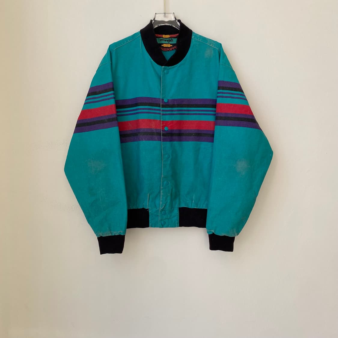 🌊80-90s Wrangler brushpopper jacket 상품이미지1