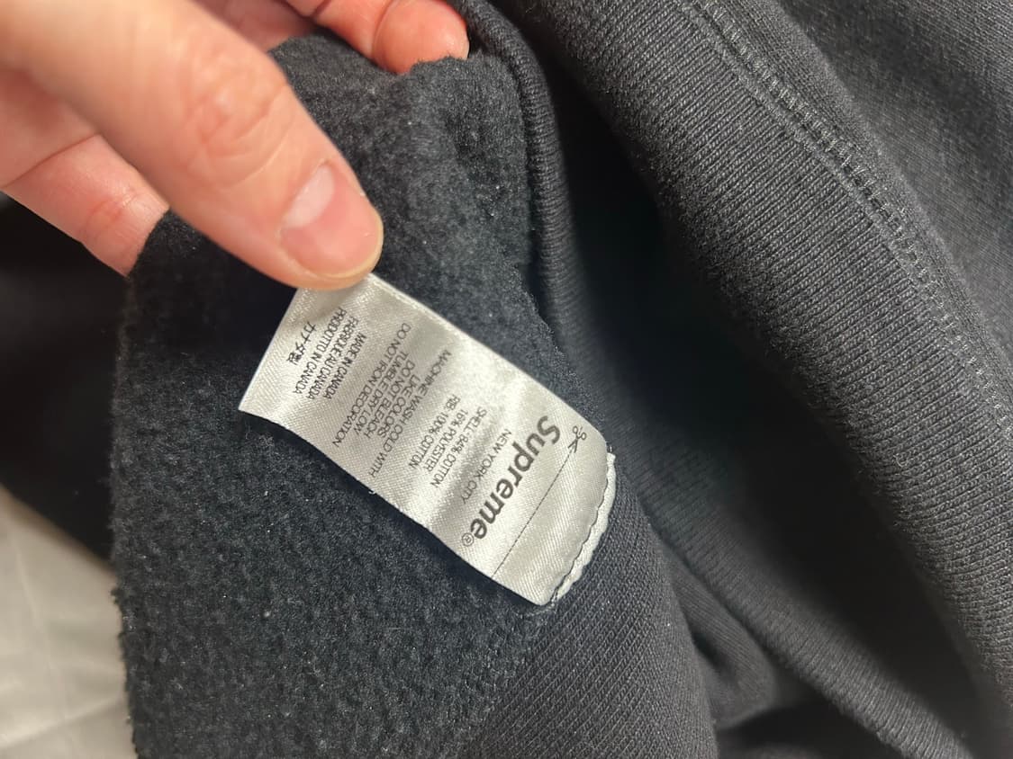 슈프림 스몰 박스 후드 스웨트셔츠 블랙M 상품이미지5