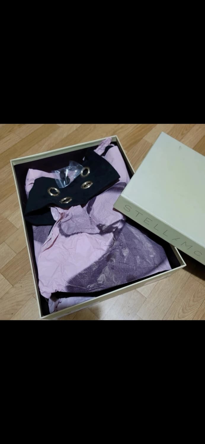 스텔라 매카트니 스웨이드 아일렛 롱부츠 블랙 36 230사이즈 상품이미지2