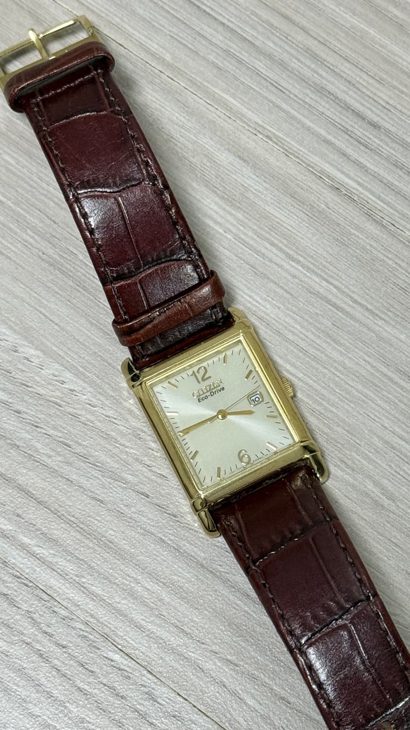 시티즌 Citizen Eco-Drive 레더 워치 상품이미지1