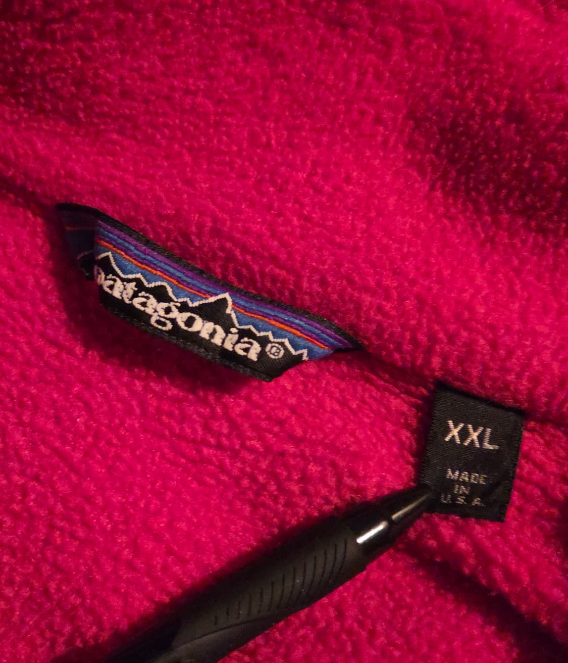 (2XL)파타고니아 80s Usa 쉘드 신칠라 봄버 자켓 플리스 자켓 상품이미지2