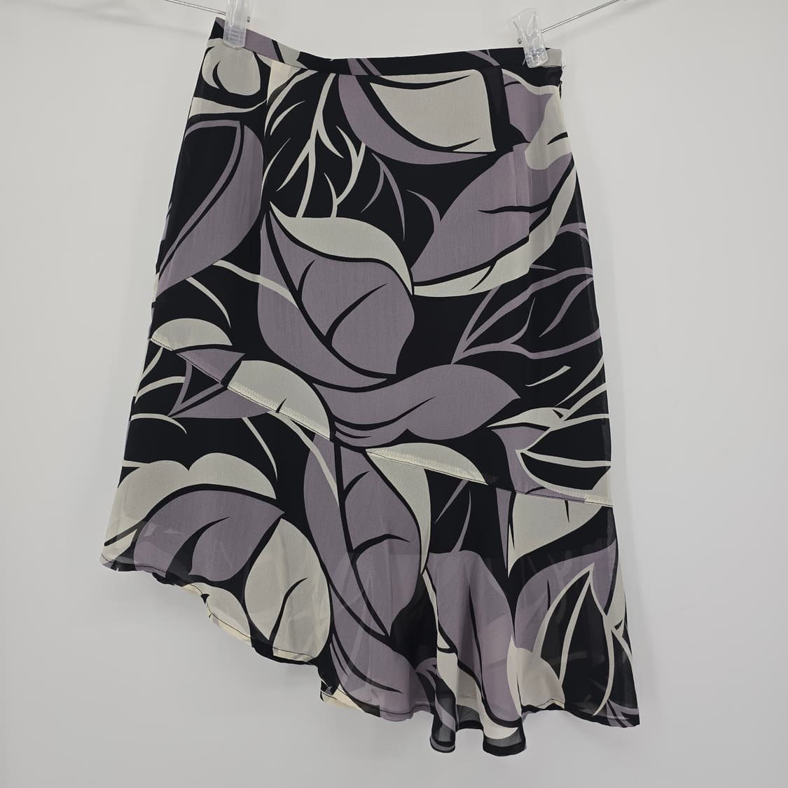 일본 빈티지 플라워 패턴 언발란스 스커트 26" 상품이미지9