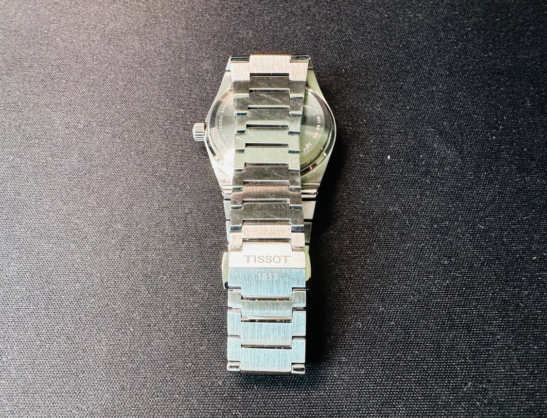 티쏘 PRX 35mm 아이스블루 쿼츠 시계 판매 상품이미지8